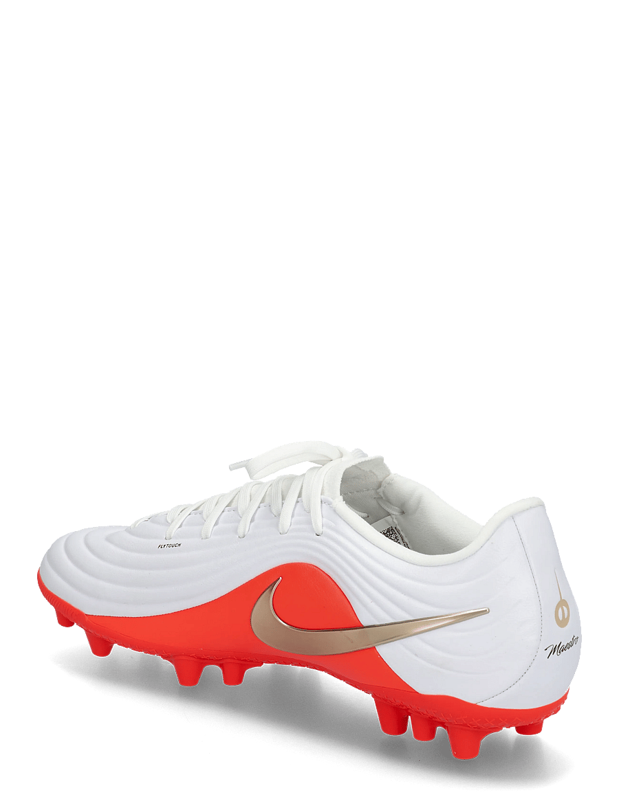 Nike - TIEMPO MAESTRO ACADEMY AG - fodboldstøvler - white/blur-bright crimson - 1