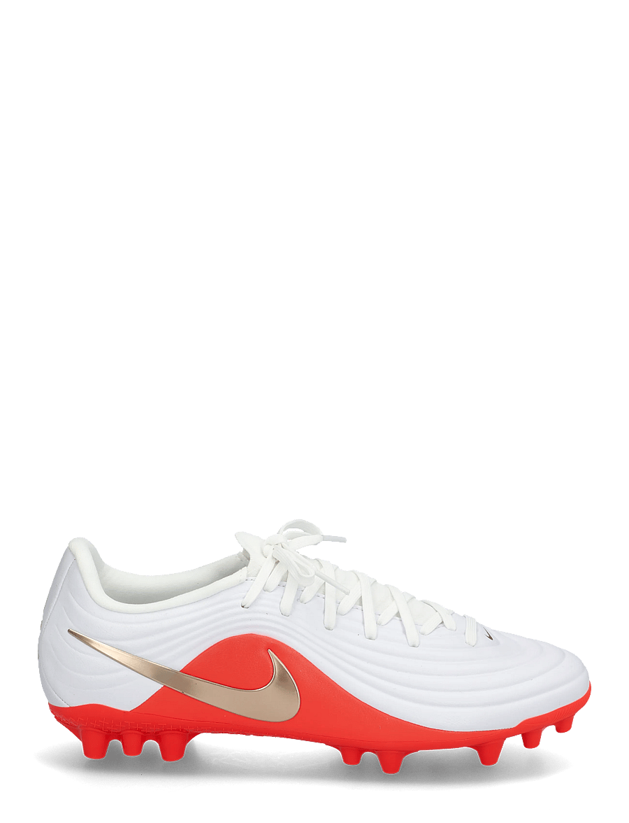 Nike - TIEMPO MAESTRO ACADEMY AG - fodboldstøvler - white/blur-bright crimson - 2