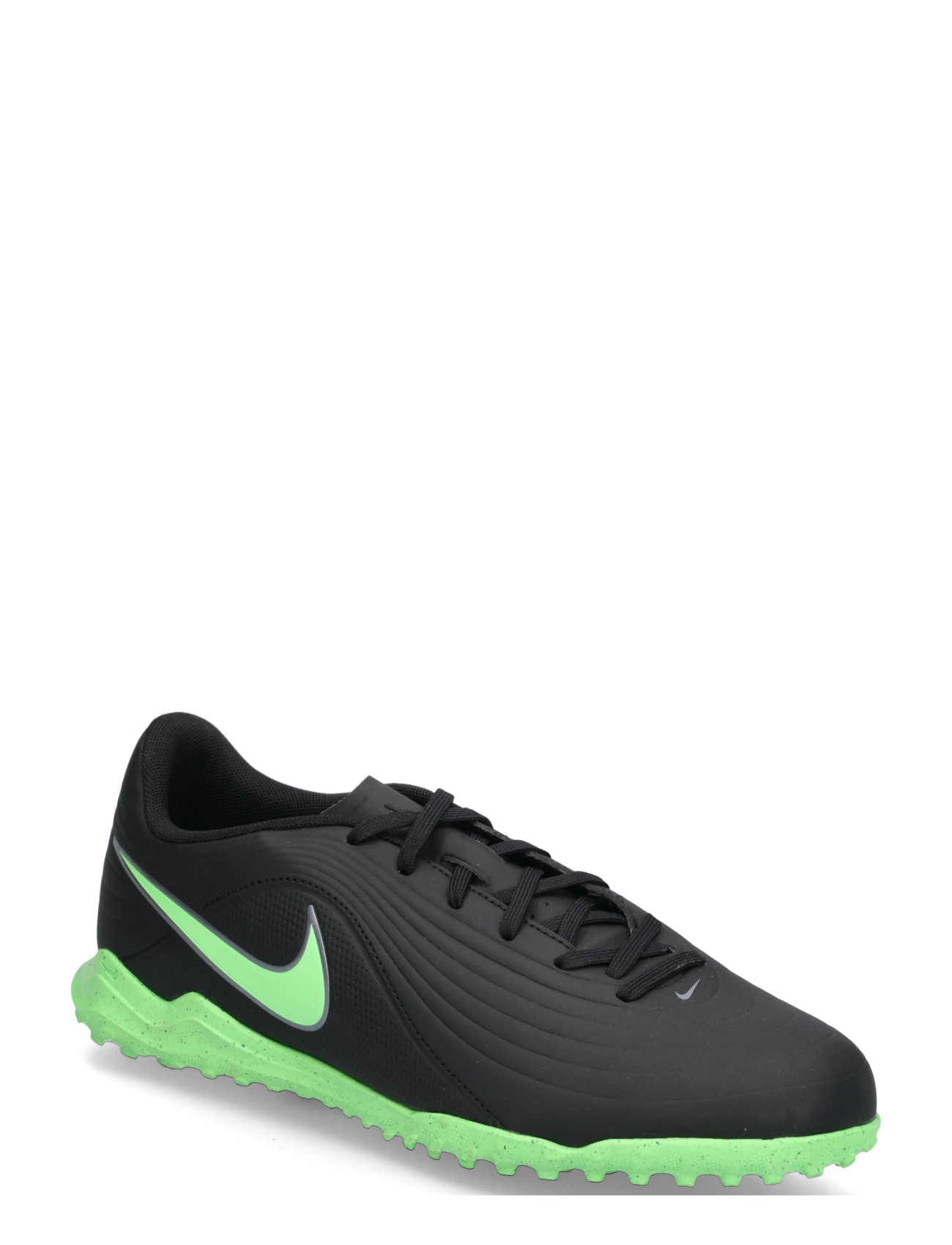Nike TIEMPO MAESTRO CLUB TF - Schuhe - BLACK/ILLUSION GREEN-BLACK / black
