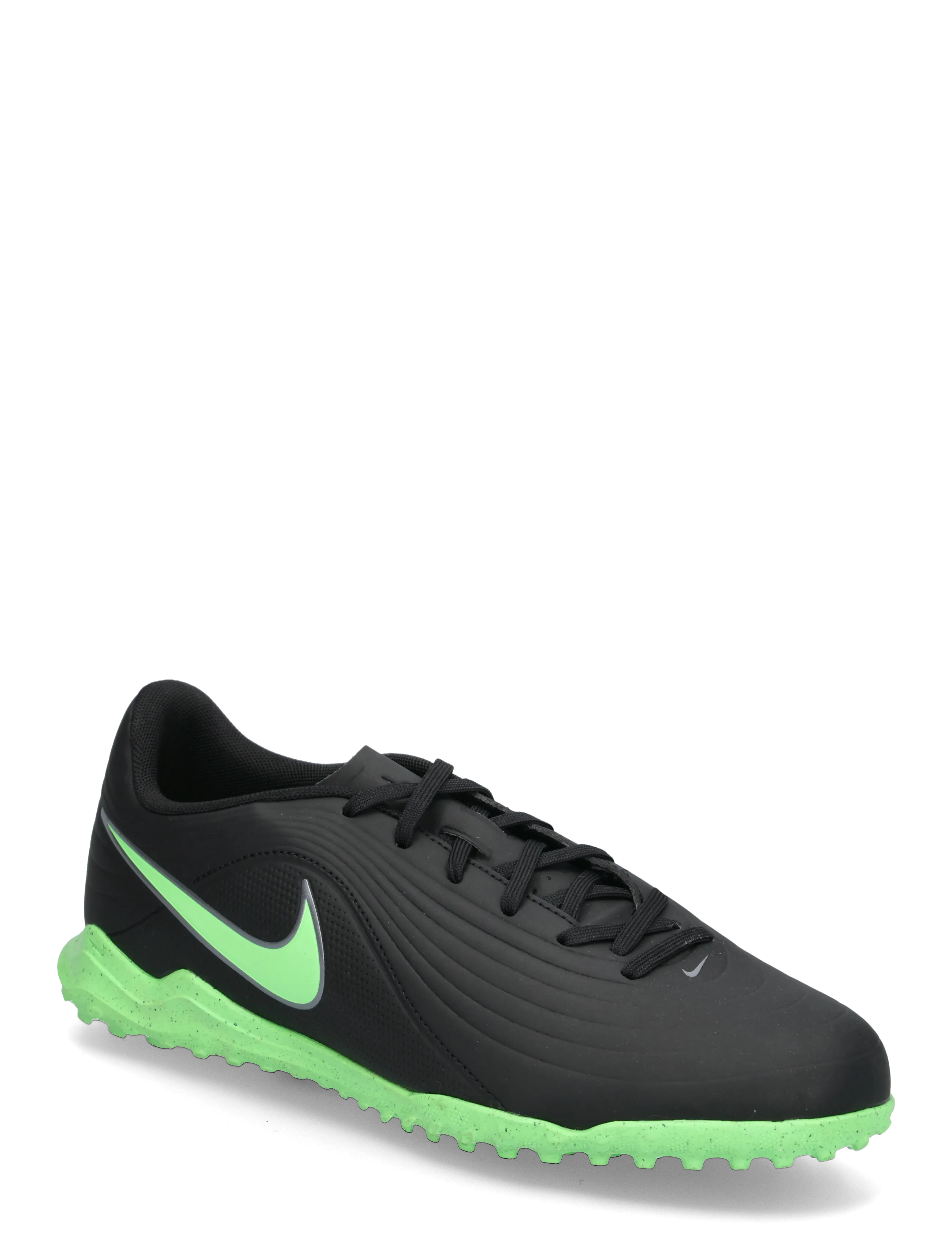 Nike TIEMPO MAESTRO CLUB TF - Vis alt - BLACK/ILLUSION GREEN-BLACK / black