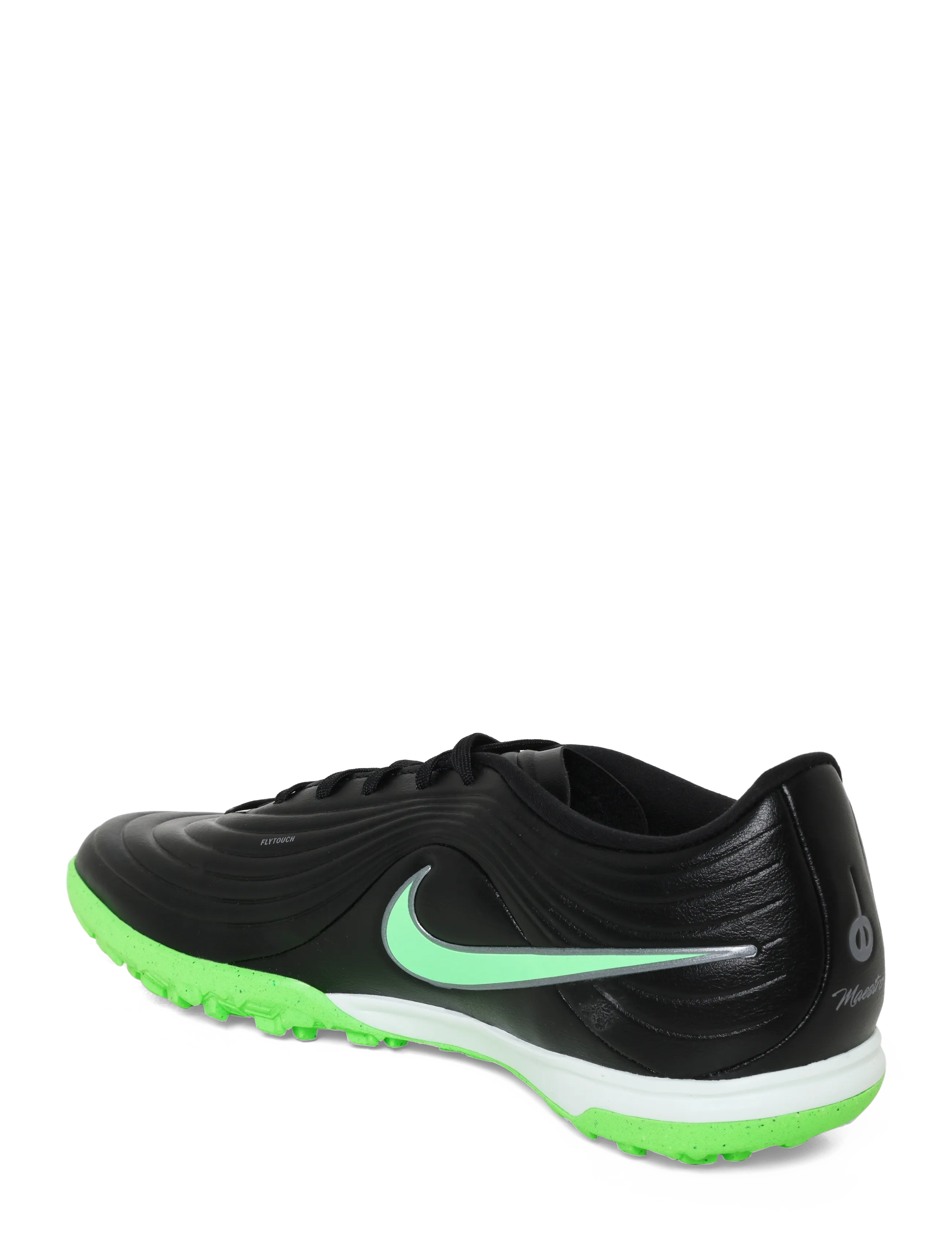 Nike - TIEMPO MAESTRO ACADEMY TF - football boots - black/illusion green-black - 1