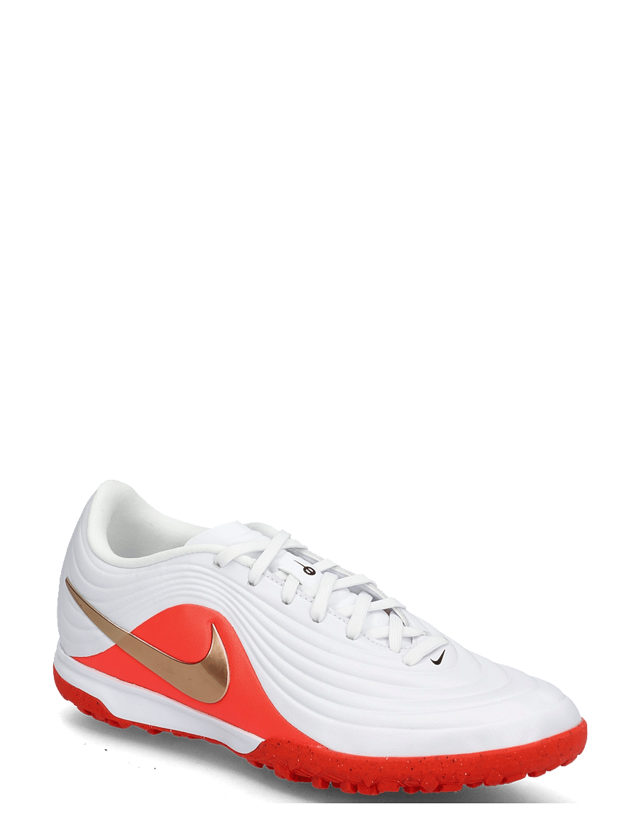 Nike - TIEMPO MAESTRO ACADEMY TF - football boots - white/blur-bright crimson - 0