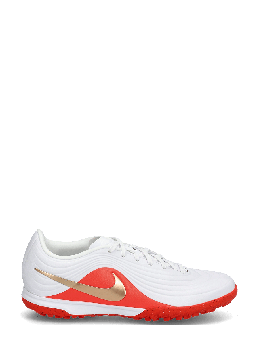 Nike - TIEMPO MAESTRO ACADEMY TF - football boots - white/blur-bright crimson - 2