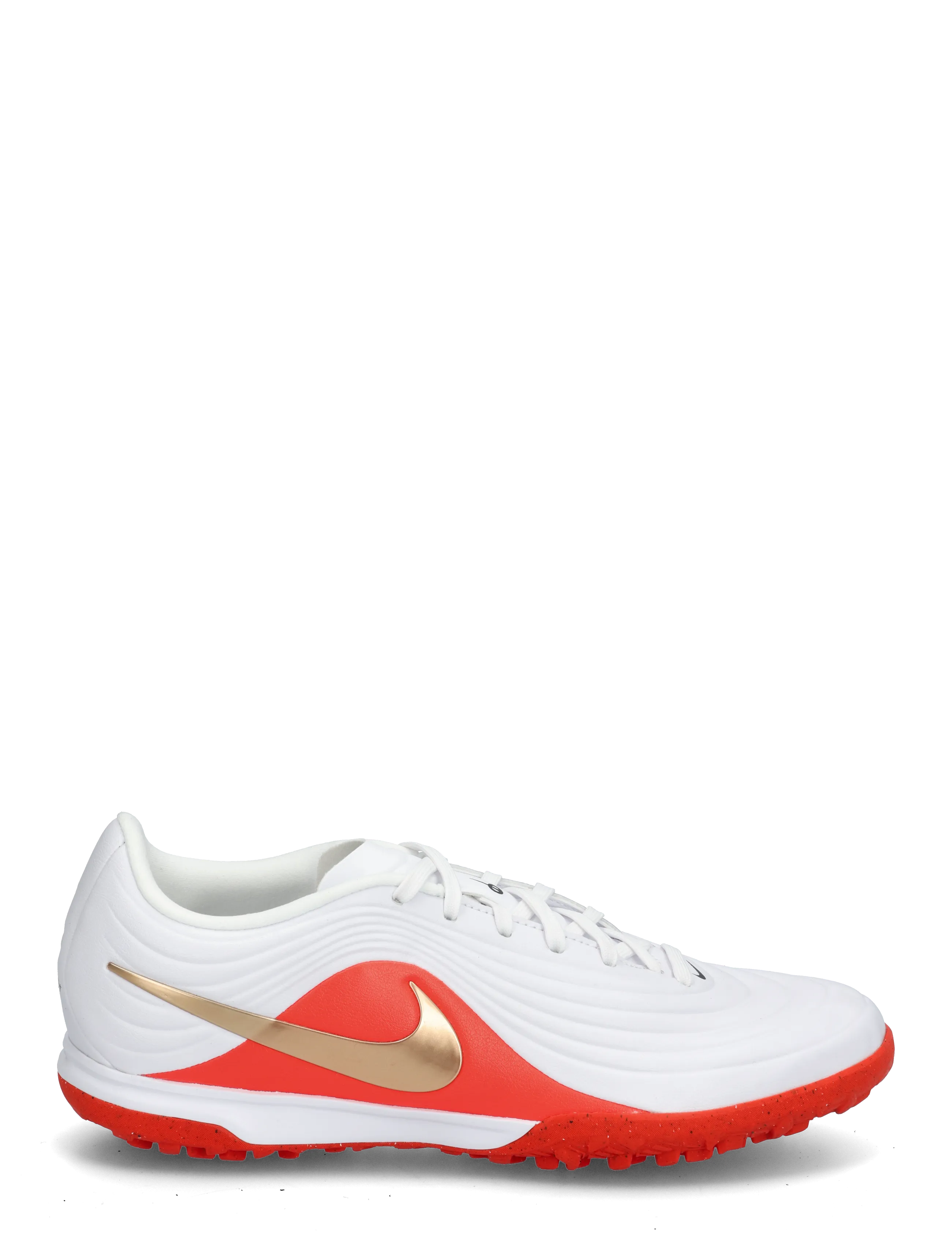 Nike - TIEMPO MAESTRO ACADEMY TF - fodboldstøvler - white/blur-bright crimson - 2