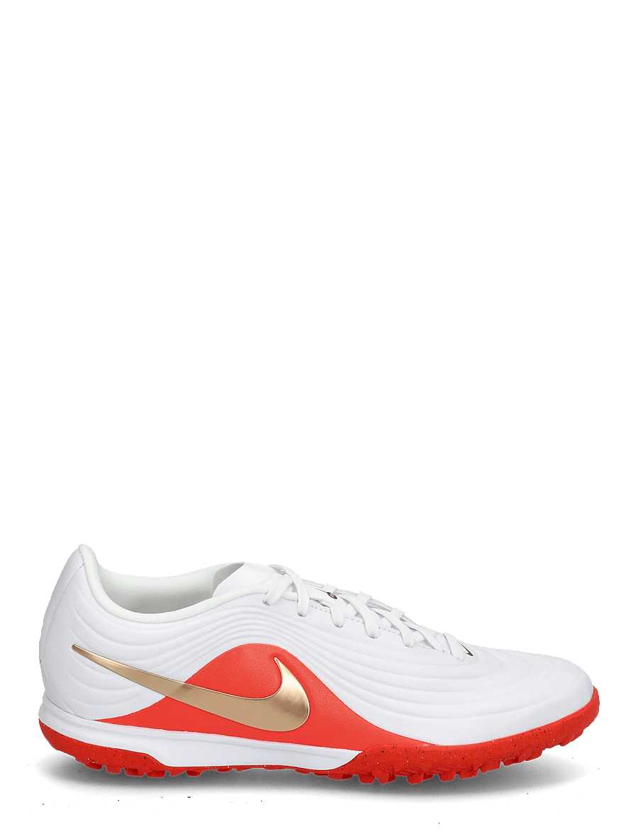 Nike - TIEMPO MAESTRO ACADEMY TF - fodboldstøvler - white/blur-bright crimson - 2