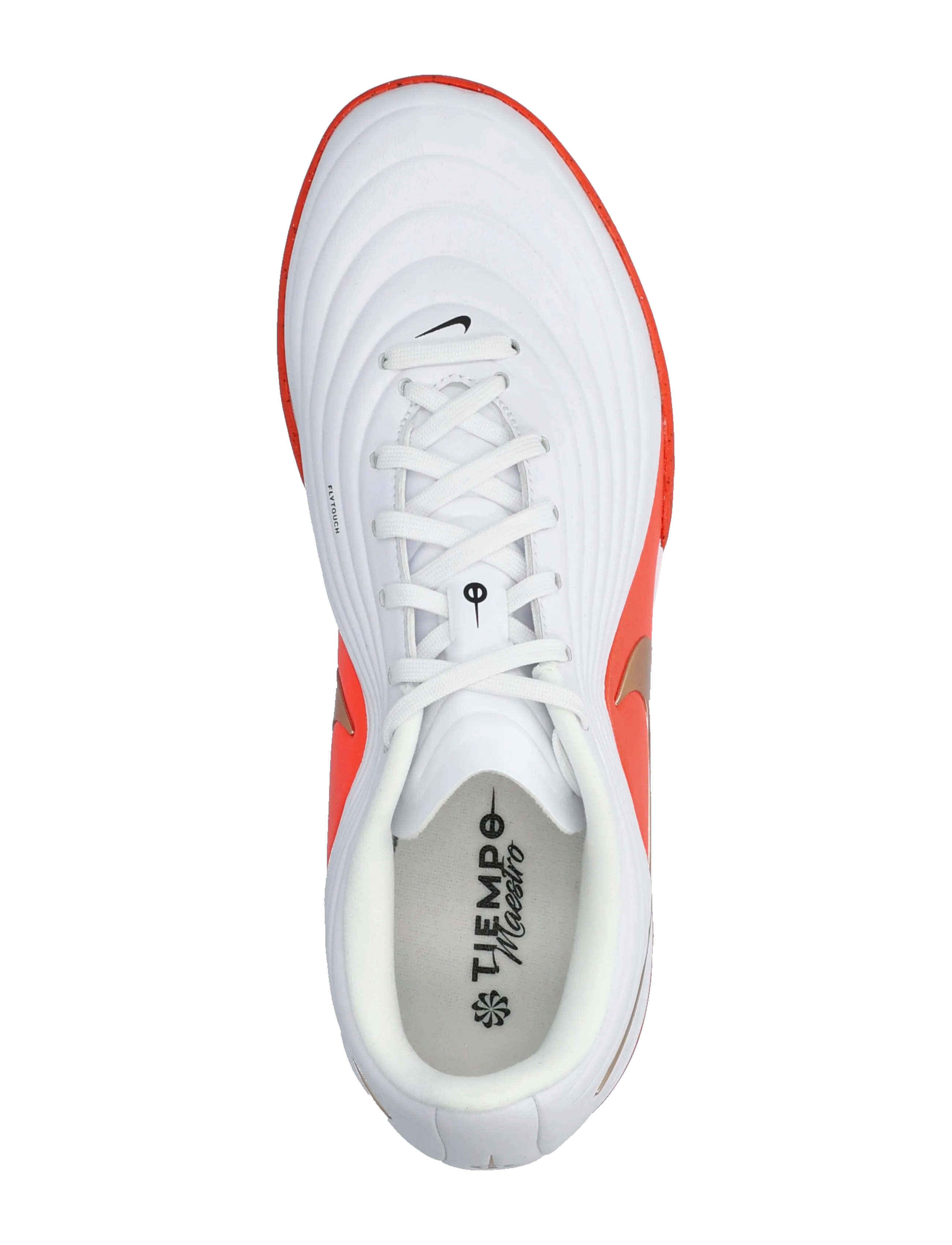 Nike - TIEMPO MAESTRO ACADEMY TF - fodboldstøvler - white/blur-bright crimson - 3