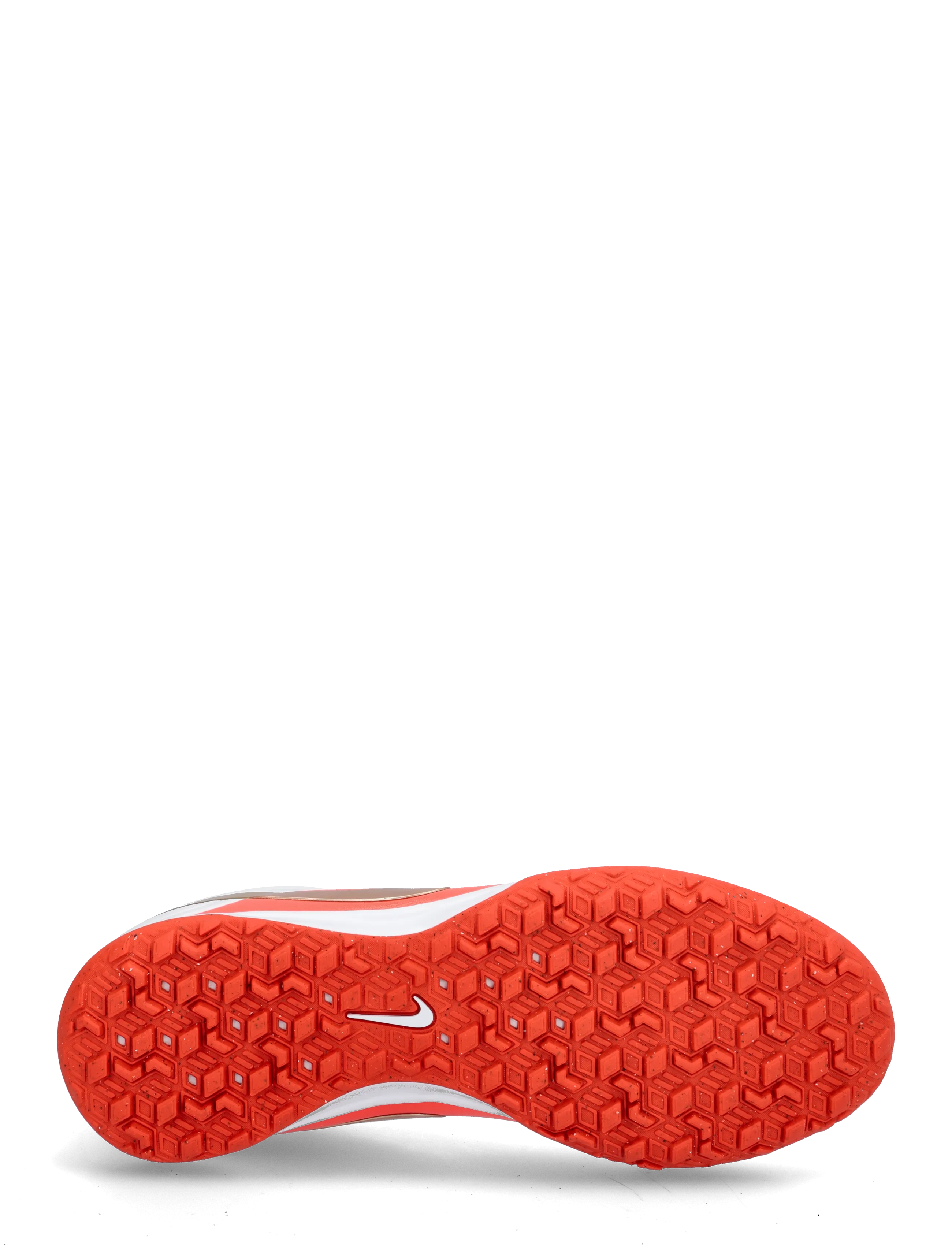 Nike - TIEMPO MAESTRO ACADEMY TF - fodboldstøvler - white/blur-bright crimson - 4