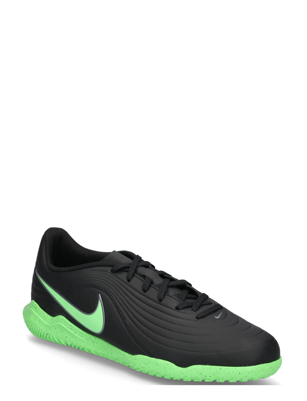 Nike TIEMPO MAESTRO CLUB IC - Schuhe - BLACK/ILLUSION GREEN-BLACK / black
