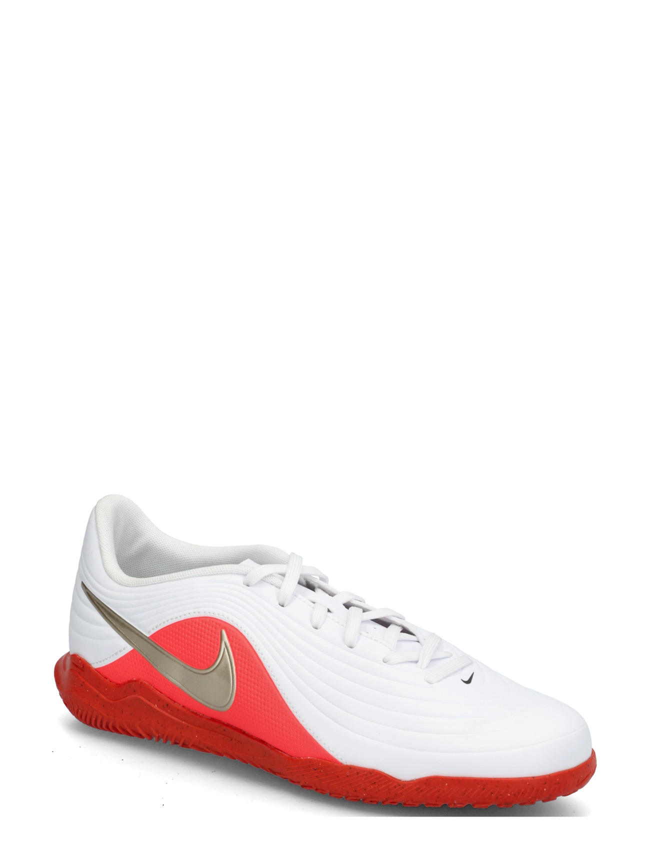 Nike TIEMPO MAESTRO CLUB IC - Jalgpalli puutsad - WHITE/BLUR-BRIGHT CRIMSON / white