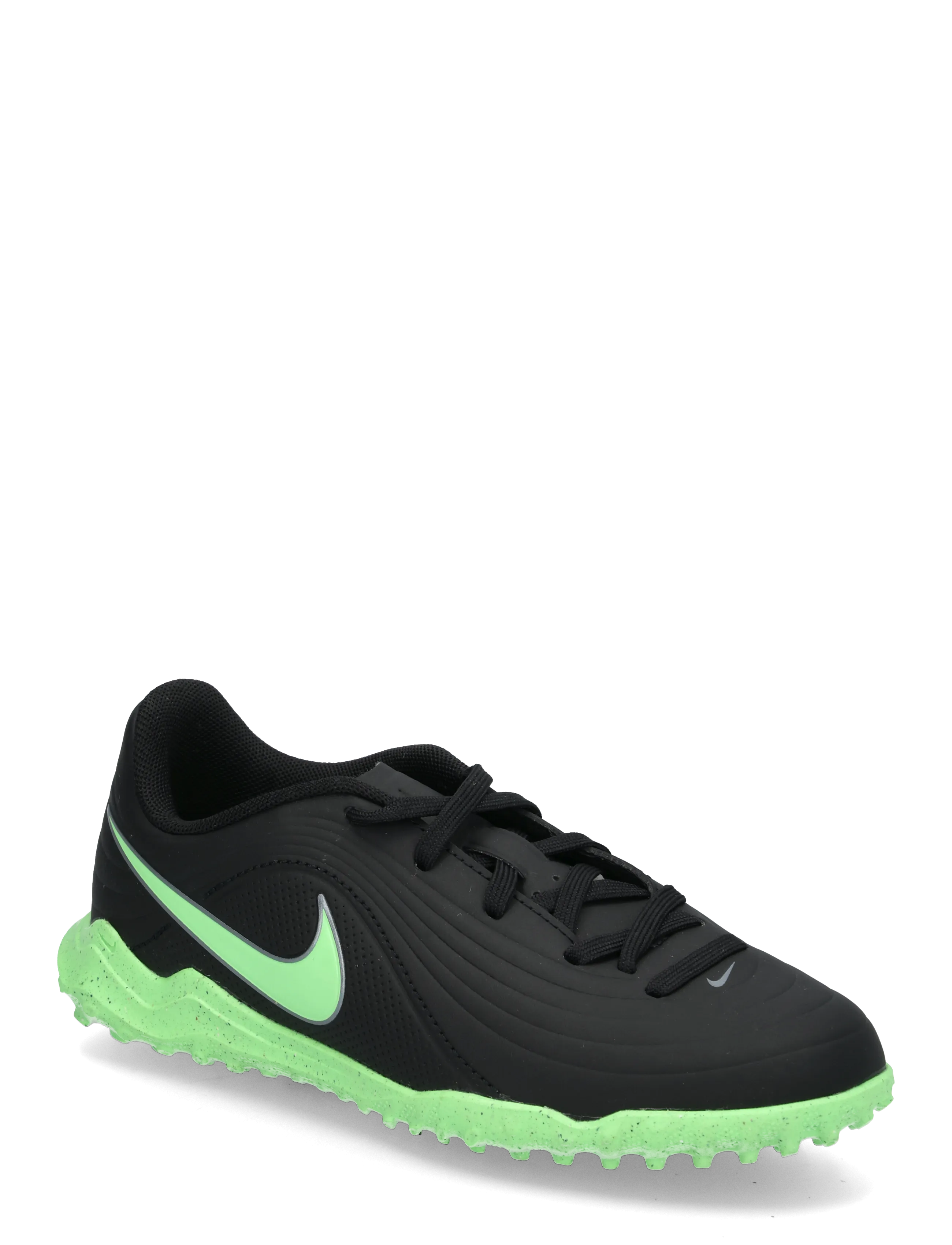 Nike JR TIEMPO MAESTRO CLUB TF - Schuhe - BLACK/ILLUSION GREEN-BLACK / black