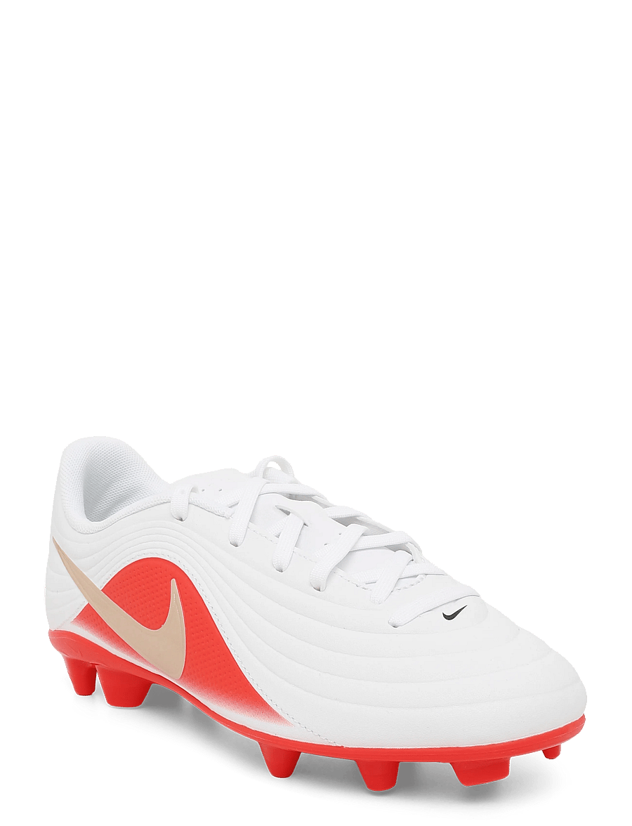 Nike - JR TIEMPO MAESTRO CLUB FG/MG - fußballstiefel - white/blur-bright crimson - 1