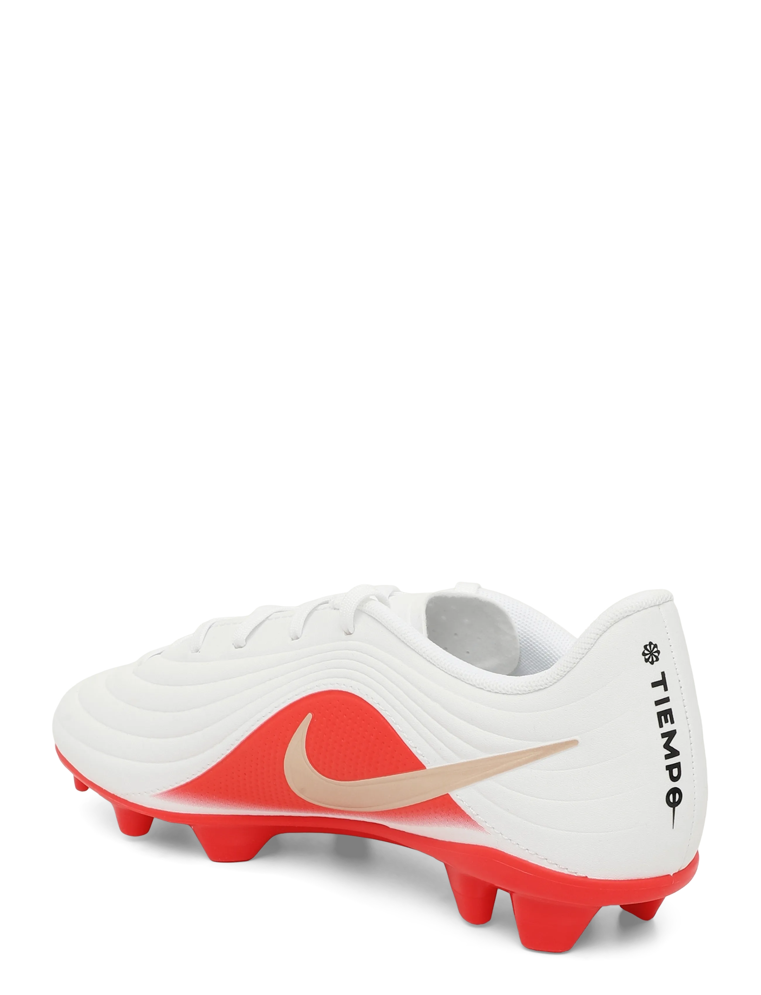 Nike - JR TIEMPO MAESTRO CLUB FG/MG - fußballstiefel - white/blur-bright crimson - 2