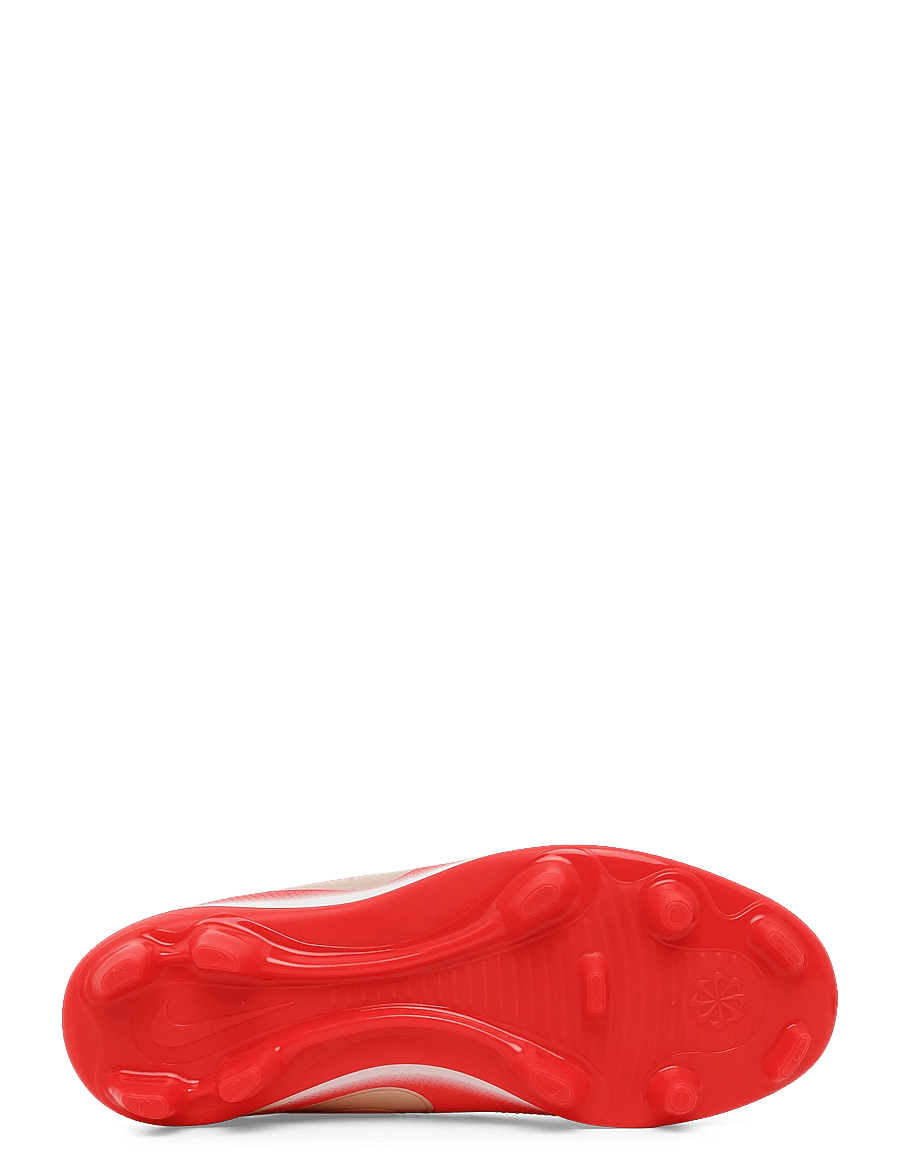Nike - JR TIEMPO MAESTRO CLUB FG/MG - fußballstiefel - white/blur-bright crimson - 4