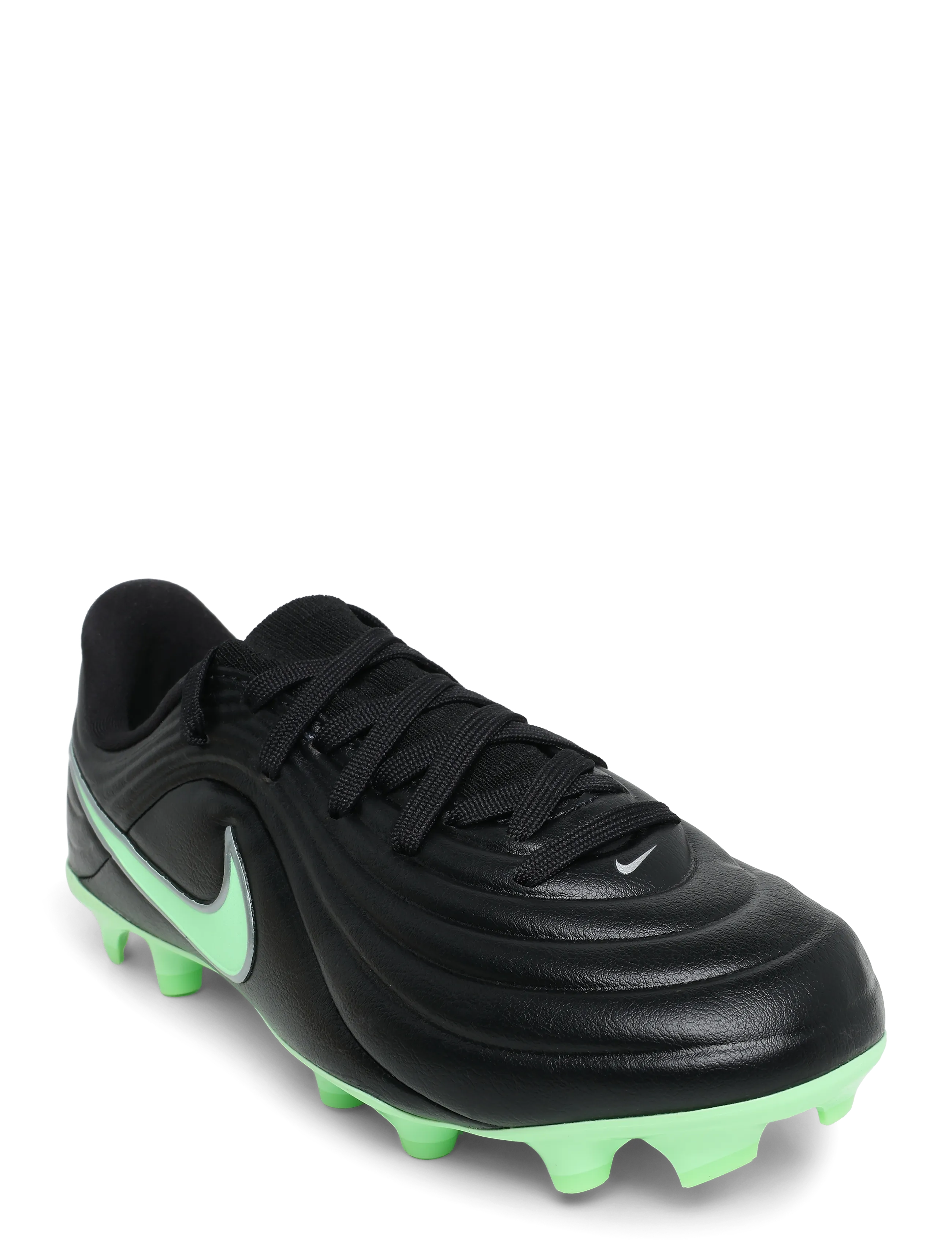 Nike - JR TIEMPO MAESTRO ACADEMY FGMG - jalgpalli puutsad - black/illusion green-black - 1