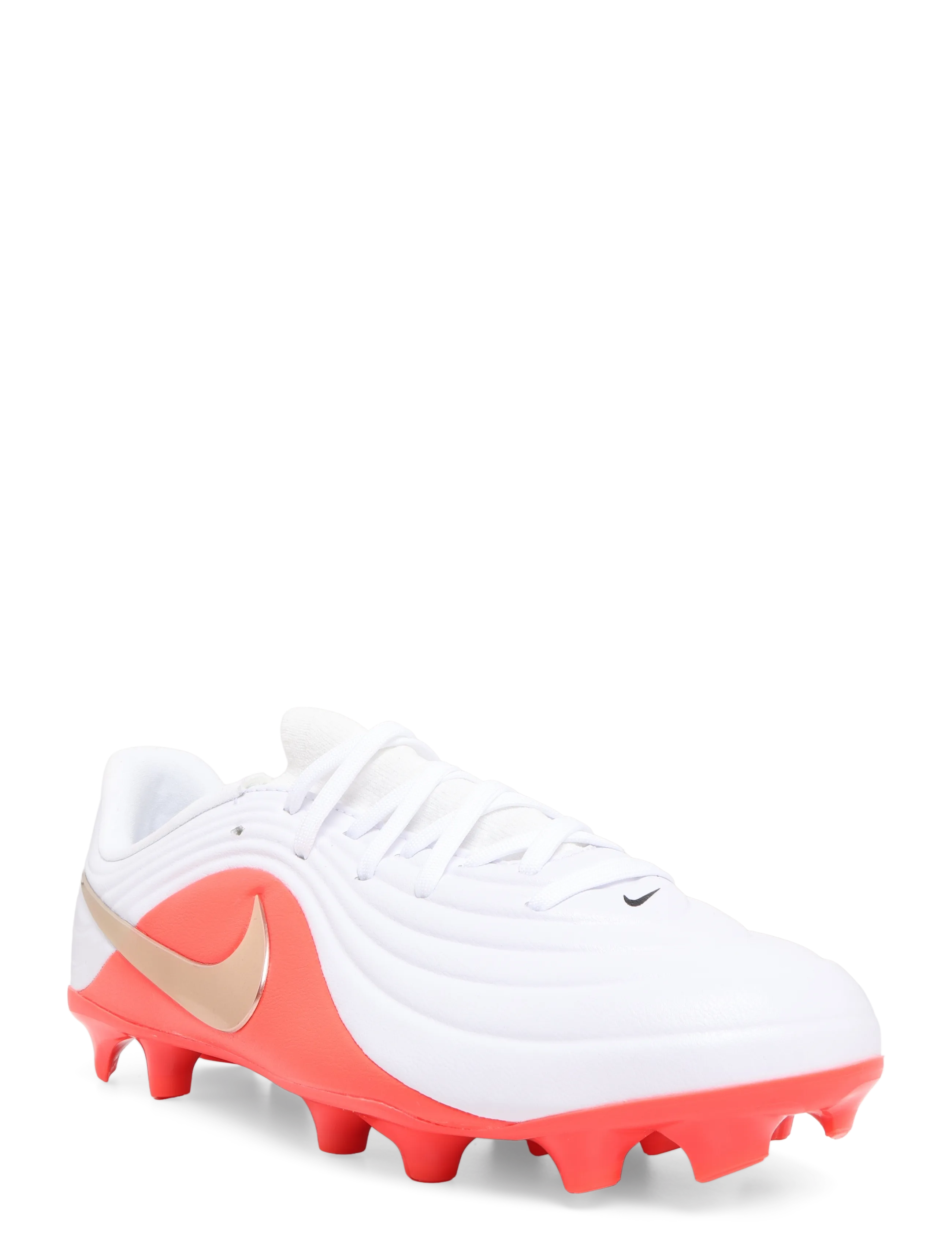 Nike - JR TIEMPO MAESTRO ACADEMY FGMG - fodboldstøvler - white/blur-bright crimson - 1