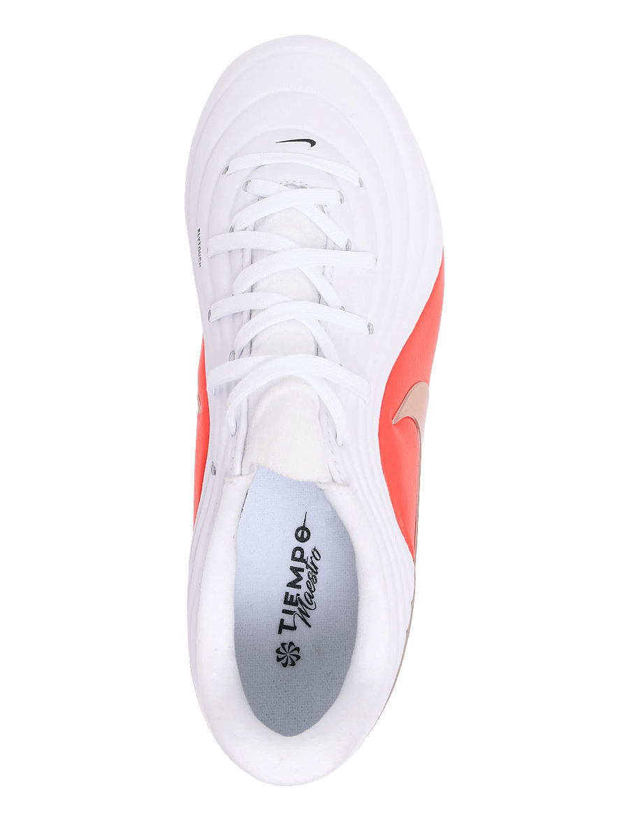 Nike - JR TIEMPO MAESTRO ACADEMY FGMG - fodboldstøvler - white/blur-bright crimson - 3