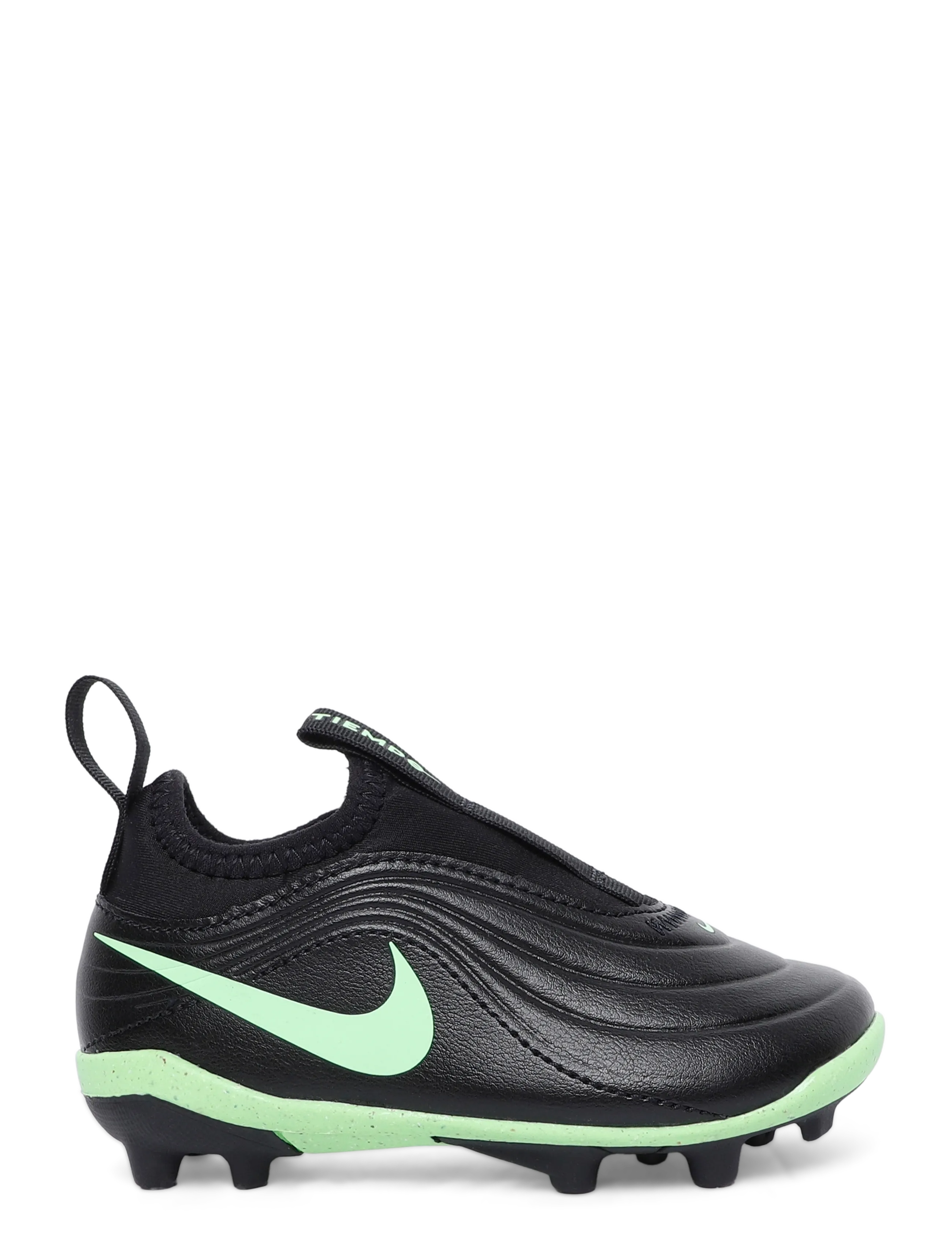 Nike - JR TIEMPO MAESTRO FLEX FGMG PS - fodboldstøvler - black/illusion green-black - 2