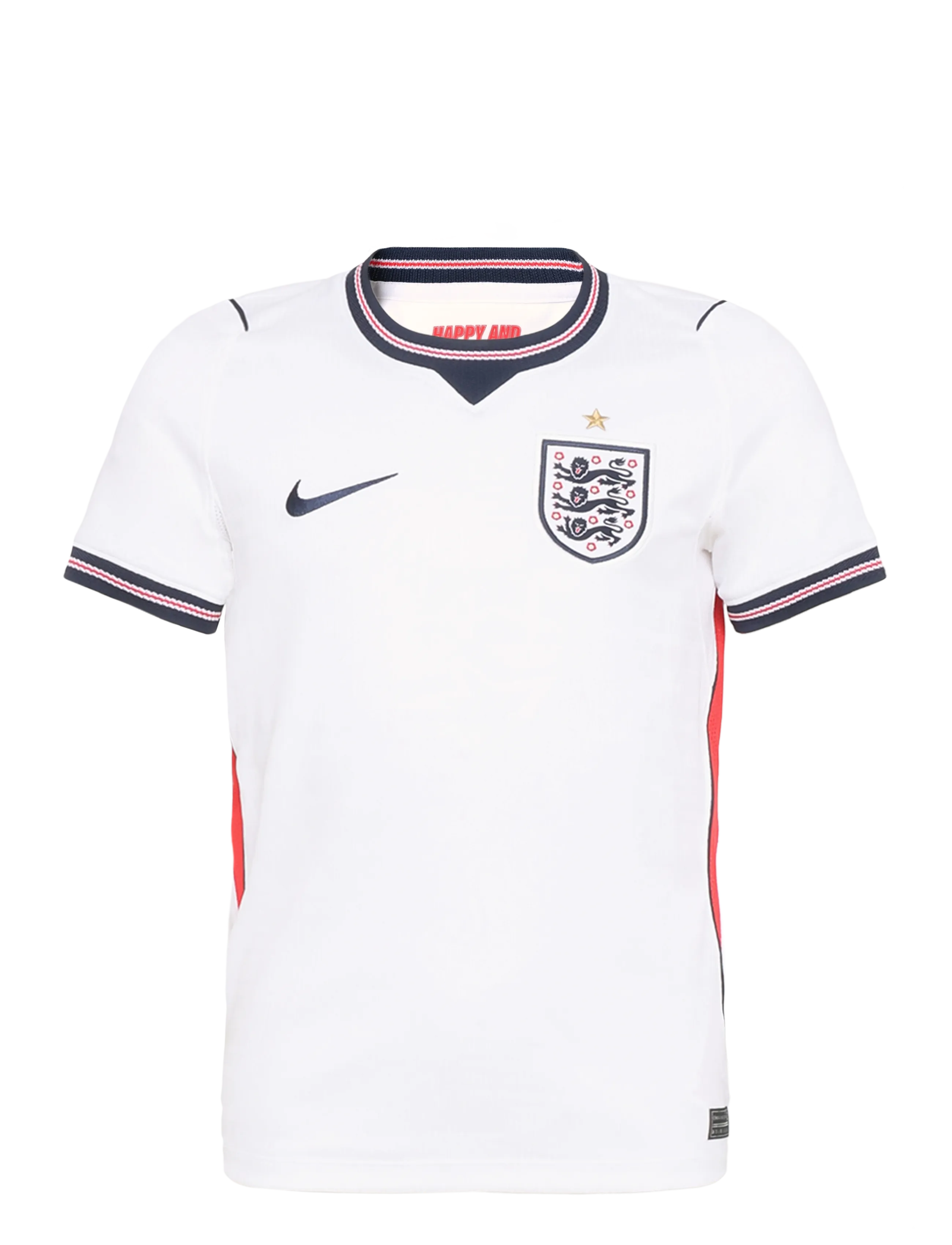 Nike ENT Y NK DF JSY SS STAD HM - Riided - WHITE/SPEED RED/OBSIDIAN/OBSID / white