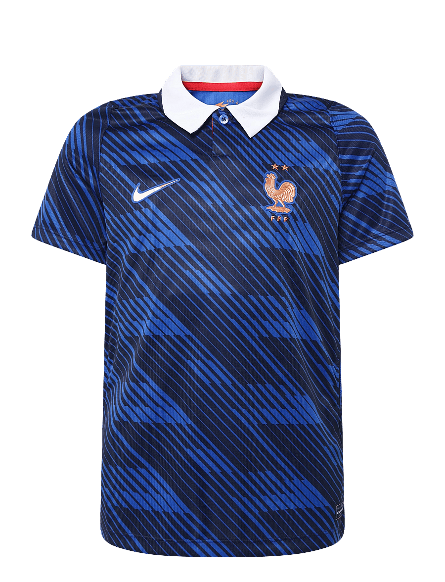 Nike - FFF Y NK DF JSY SS STAD HM - sporditopid - game royal/metallic copper - 0