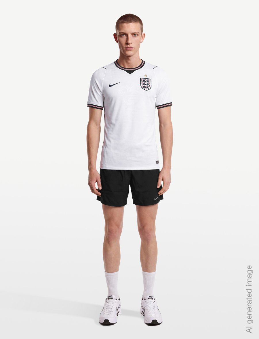 Nike - England National Team 2026 Stadium Home - fotballtrøyer - white/speed red/obsidian/obsid - 0
