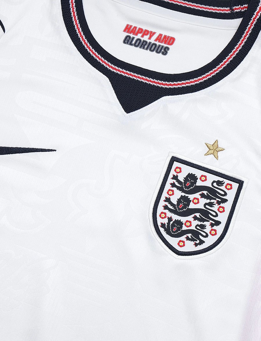 Nike - England National Team 2026 Stadium Home - fotbollströjor - white/speed red/obsidian/obsid - 2