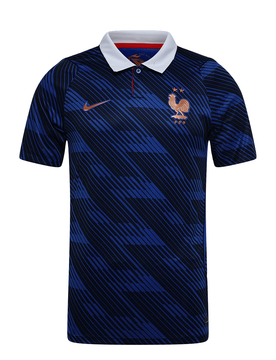 Nike - FFF M NK DF JSY SS STAD HM - game royal/metallic copper - 0