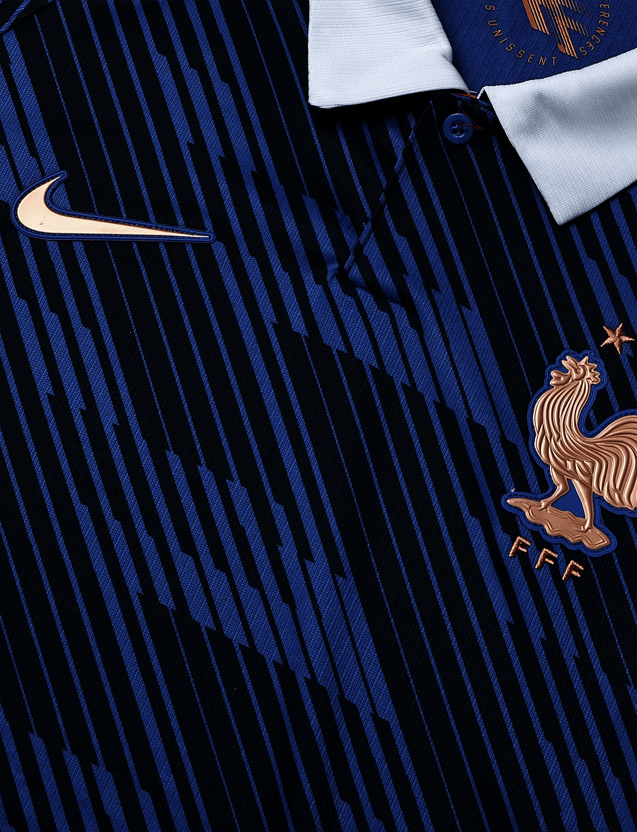 Nike - FFF M NK DF JSY SS STAD HM - game royal/metallic copper - 2