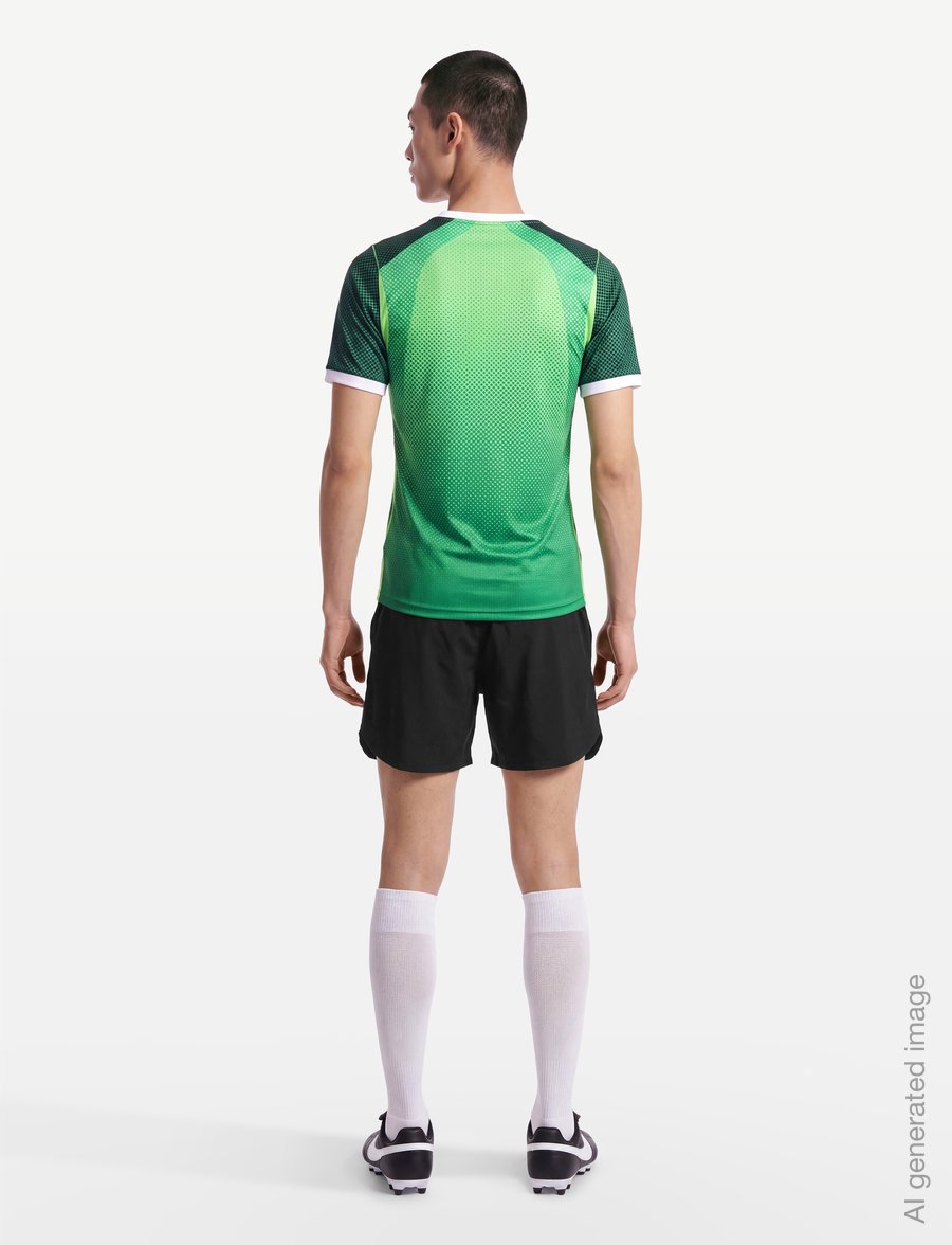 Nike - Nigeria National Team 2026 Stadium Home Jersey - jalgpallisärgid - pine green/electric green/whit - 4