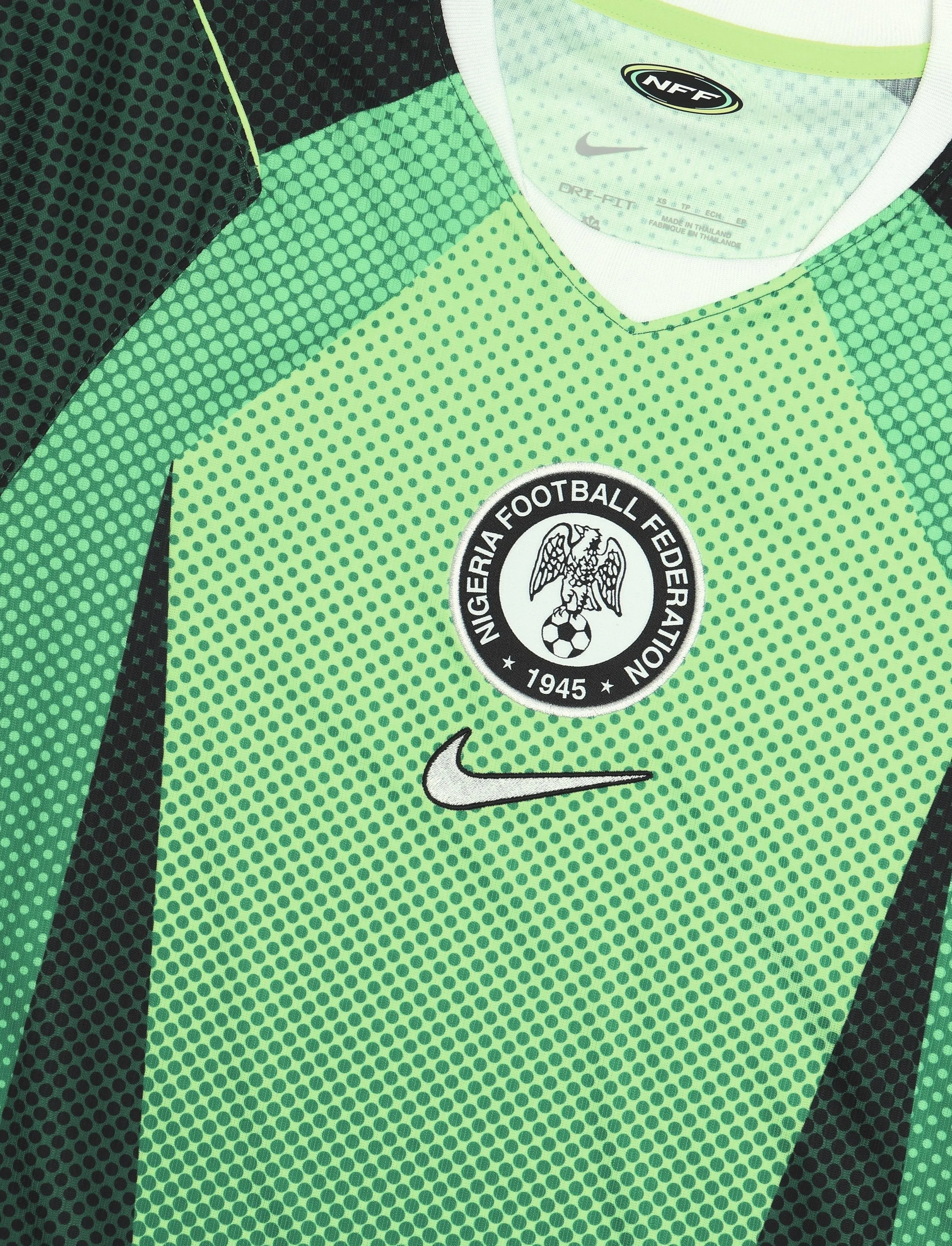 Nike - Nigeria National Team 2026 Stadium Home Jersey - fotbollströjor - pine green/electric green/whit - 2