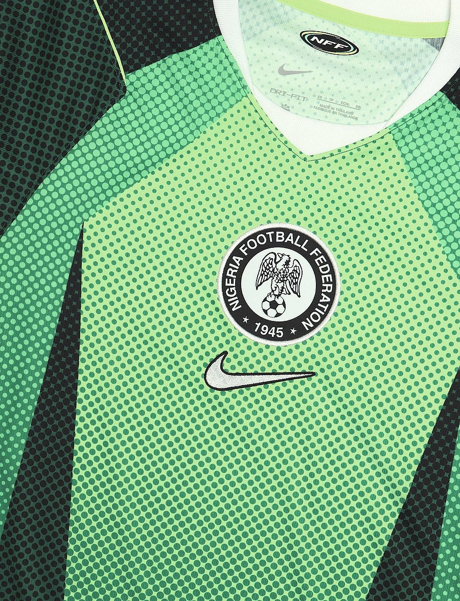Nike - Nigeria National Team 2026 Stadium Home Jersey - fotbollströjor - pine green/electric green/whit - 2