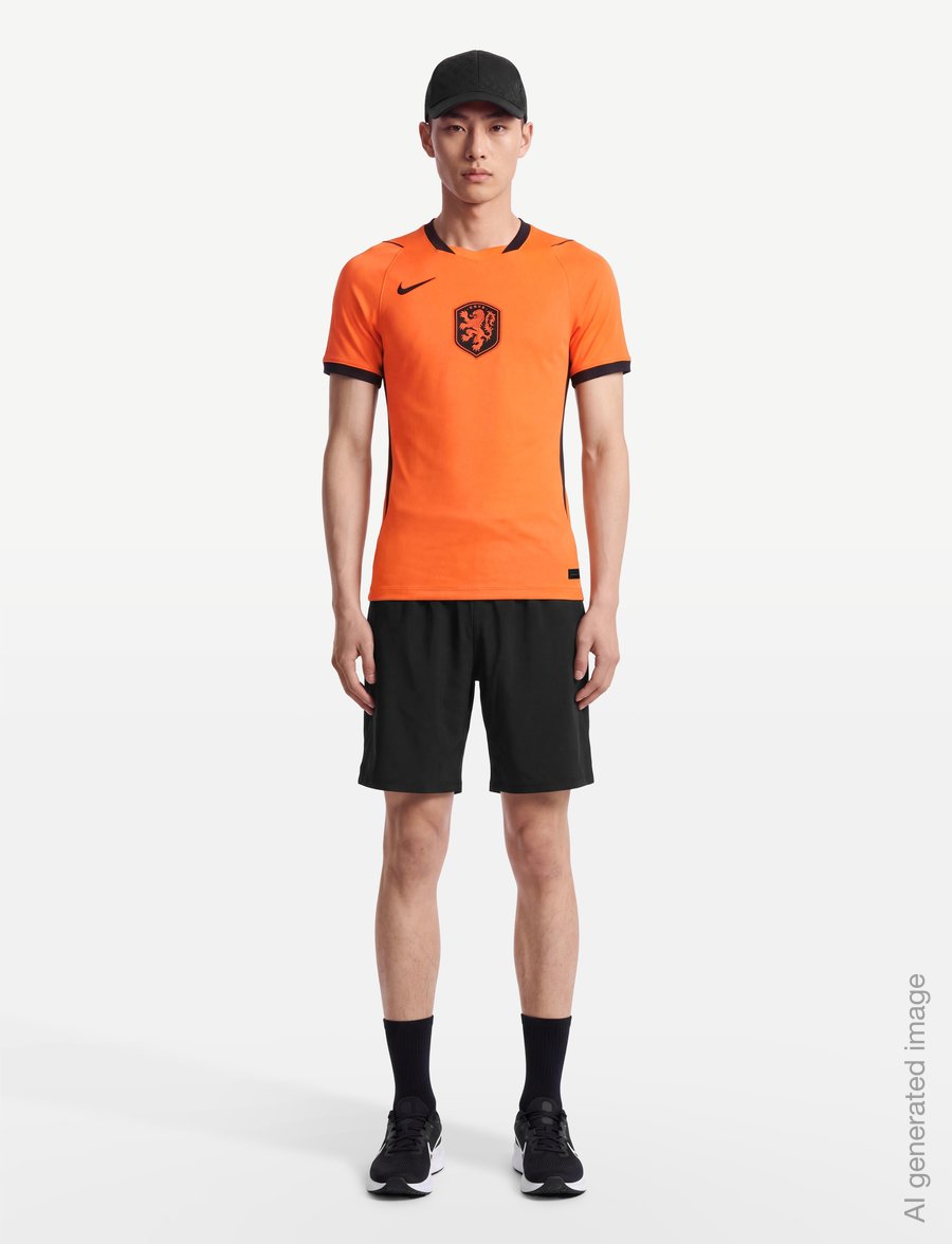 Nike - Netherlands National Team 2026 Stadium Home - football shirts - hyper crimson/black - 0