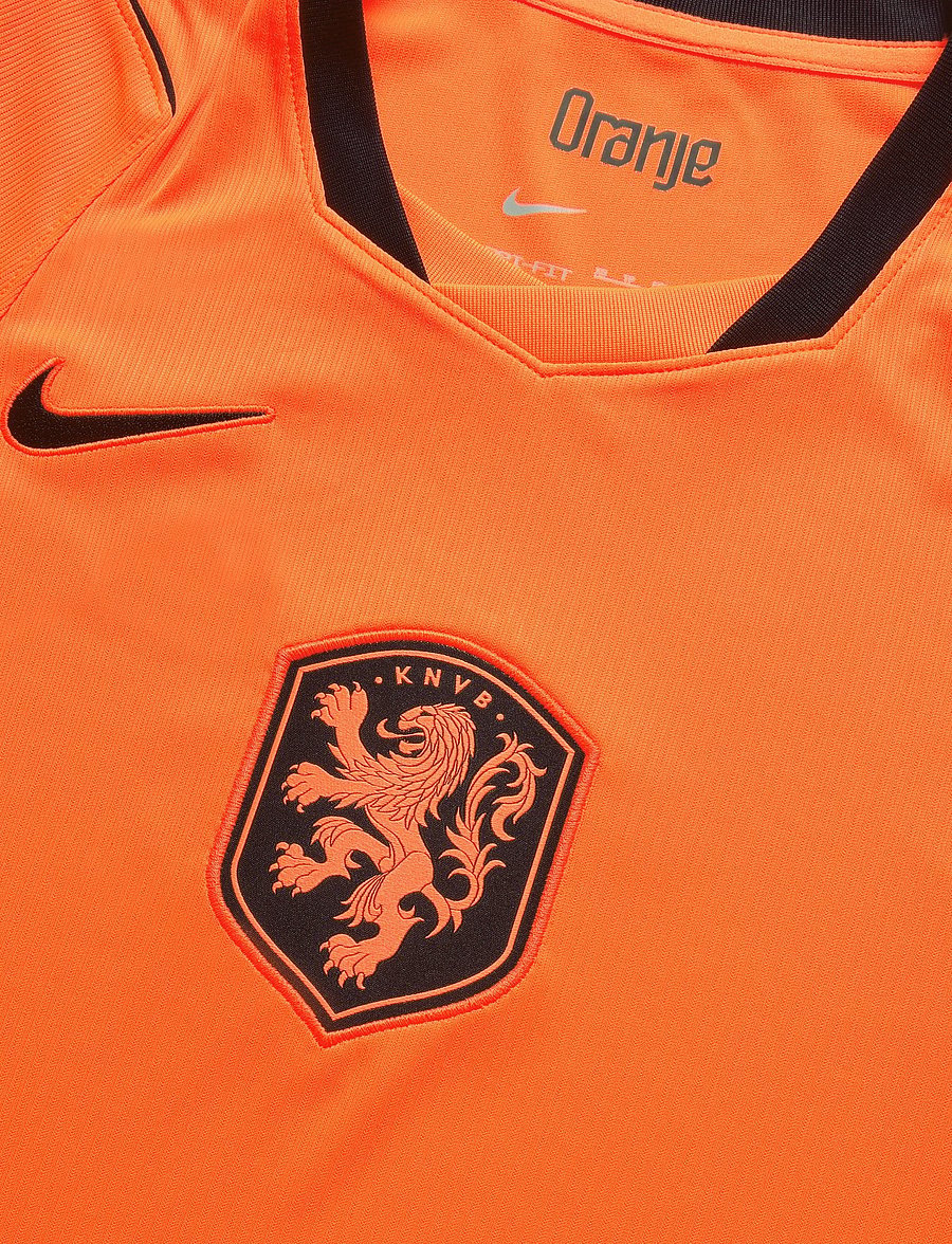 Nike - Netherlands National Team 2026 Stadium Home - fotbollströjor - hyper crimson/black - 2