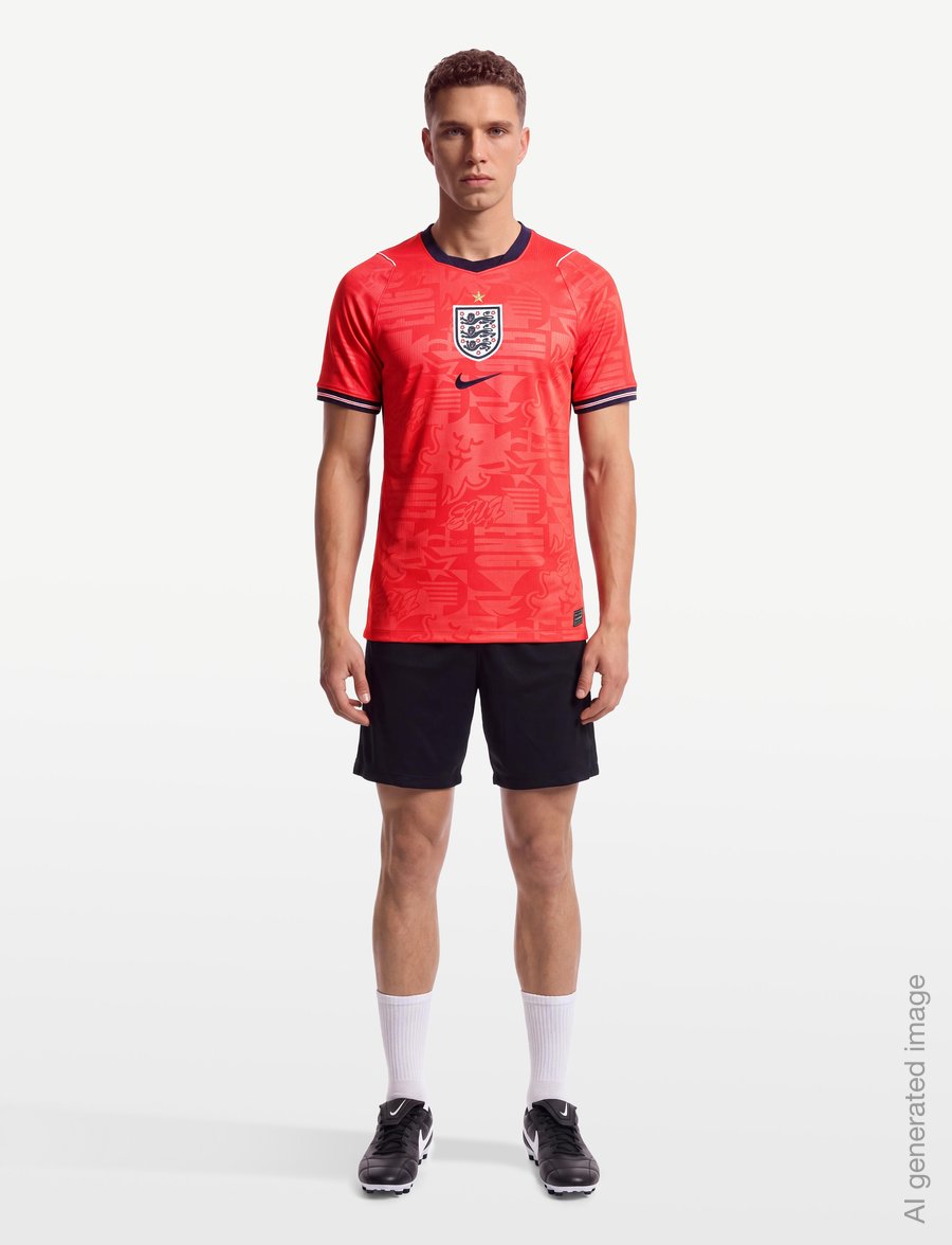 Nike - England National Team 2026 Stadium Away - fußballoberteile - speed red/obsidian/white/obsid - 0