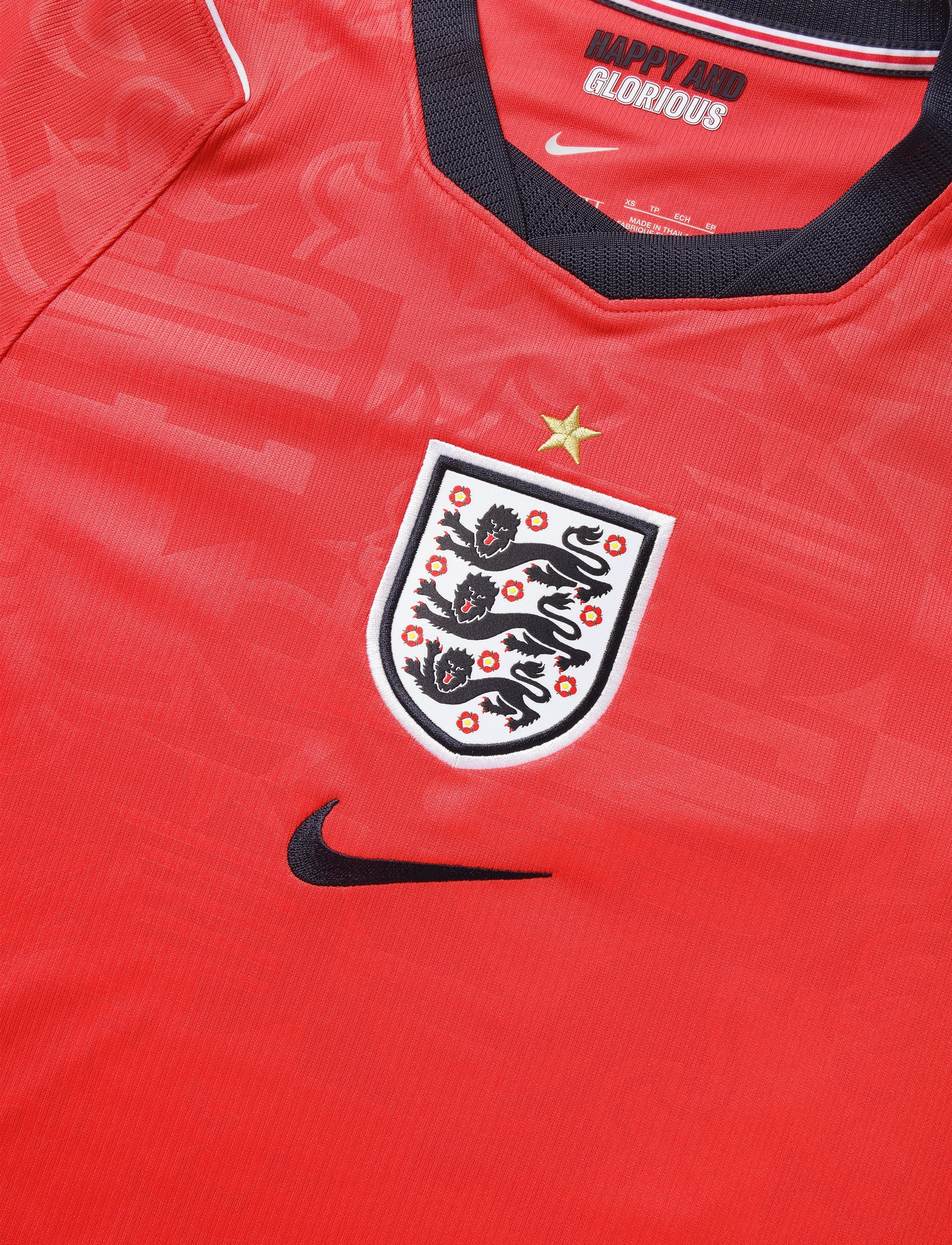 Nike - England National Team 2026 Stadium Away - fodboldtrøjer - speed red/obsidian/white/obsid - 2