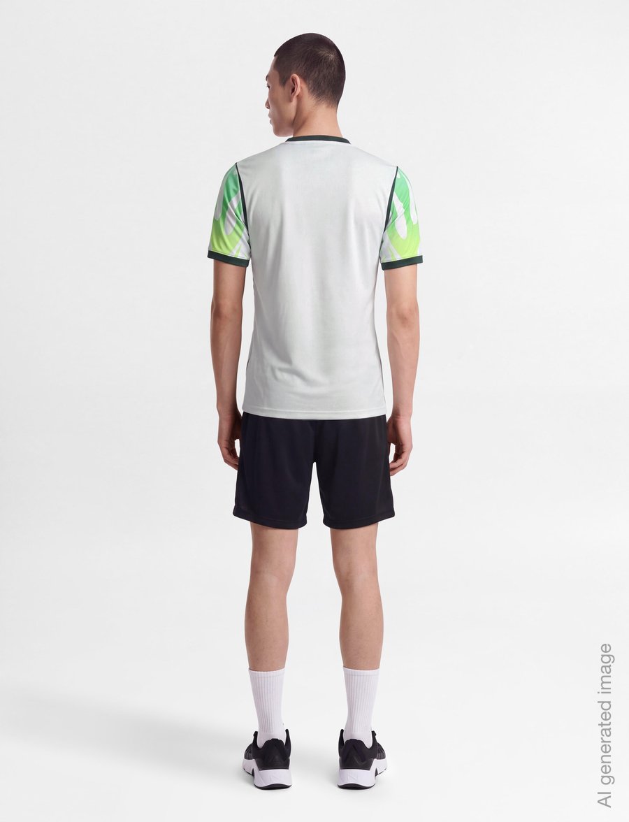 Nike - Nigeria national stadium away jersey - jalgpallisärgid - white/green glow/black - 4