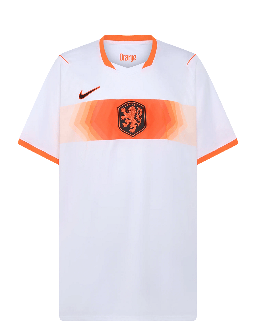 Nike - Netherlands National Team 2026 Stadium Away - fotbollströjor - white/hyper crimson/black - 0