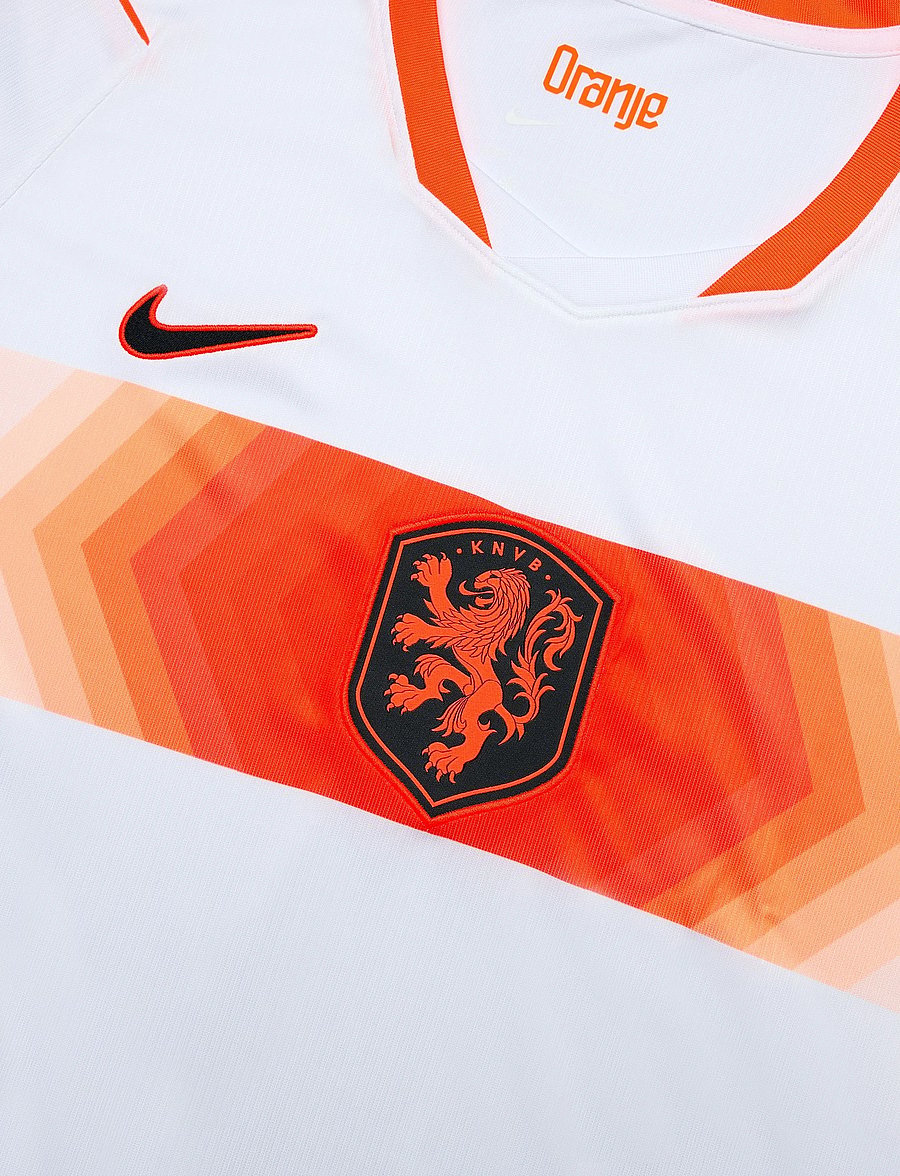 Nike - Netherlands National Team 2026 Stadium Away - fotbollströjor - white/hyper crimson/black - 2