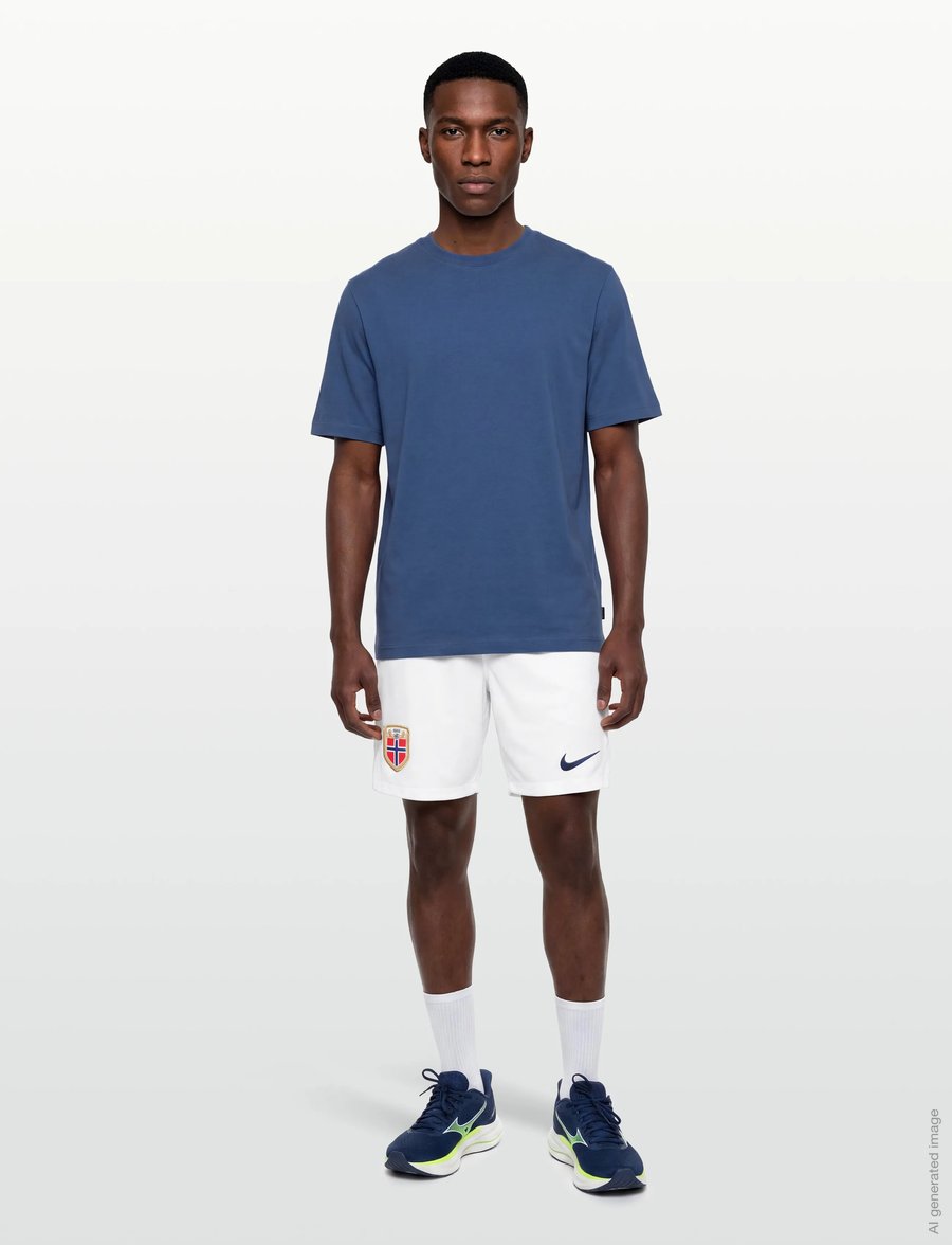 Nike - Norway 2026 Stadium Third Short - träningsshorts - white/white/blue void - 0