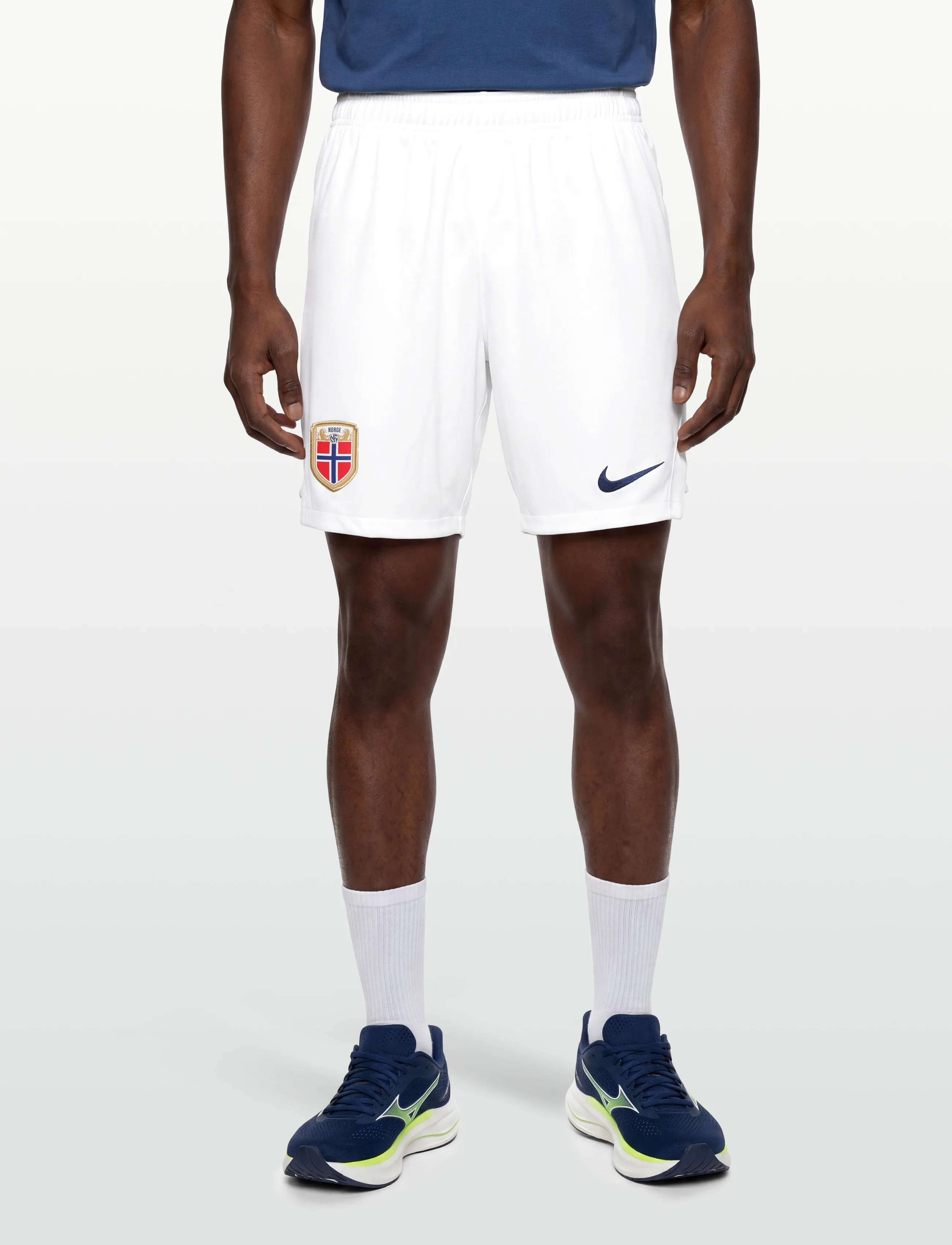 Nike - Norway 2026 Stadium Third Short - träningsshorts - white/white/blue void - 3