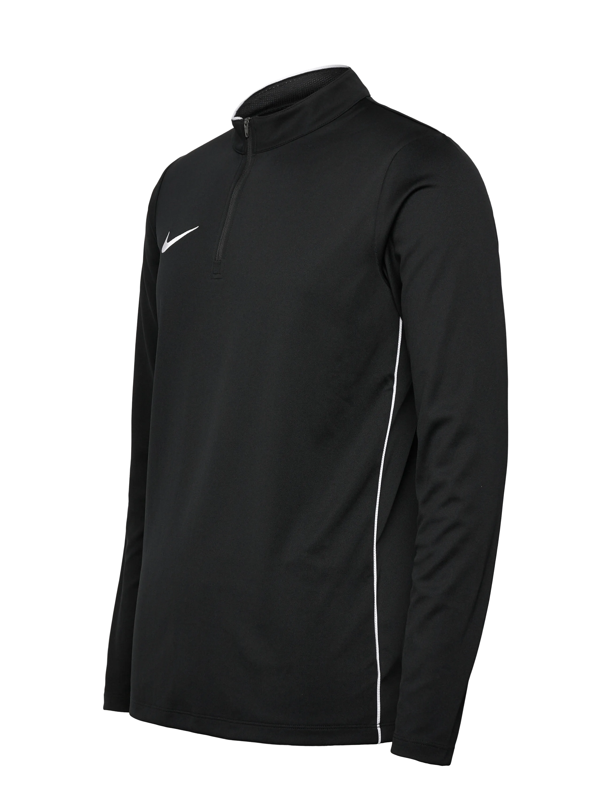 Nike - Nike DRI-FIT PARK 26 DRILL TOP - longsleeved tops - black/white/white - 2