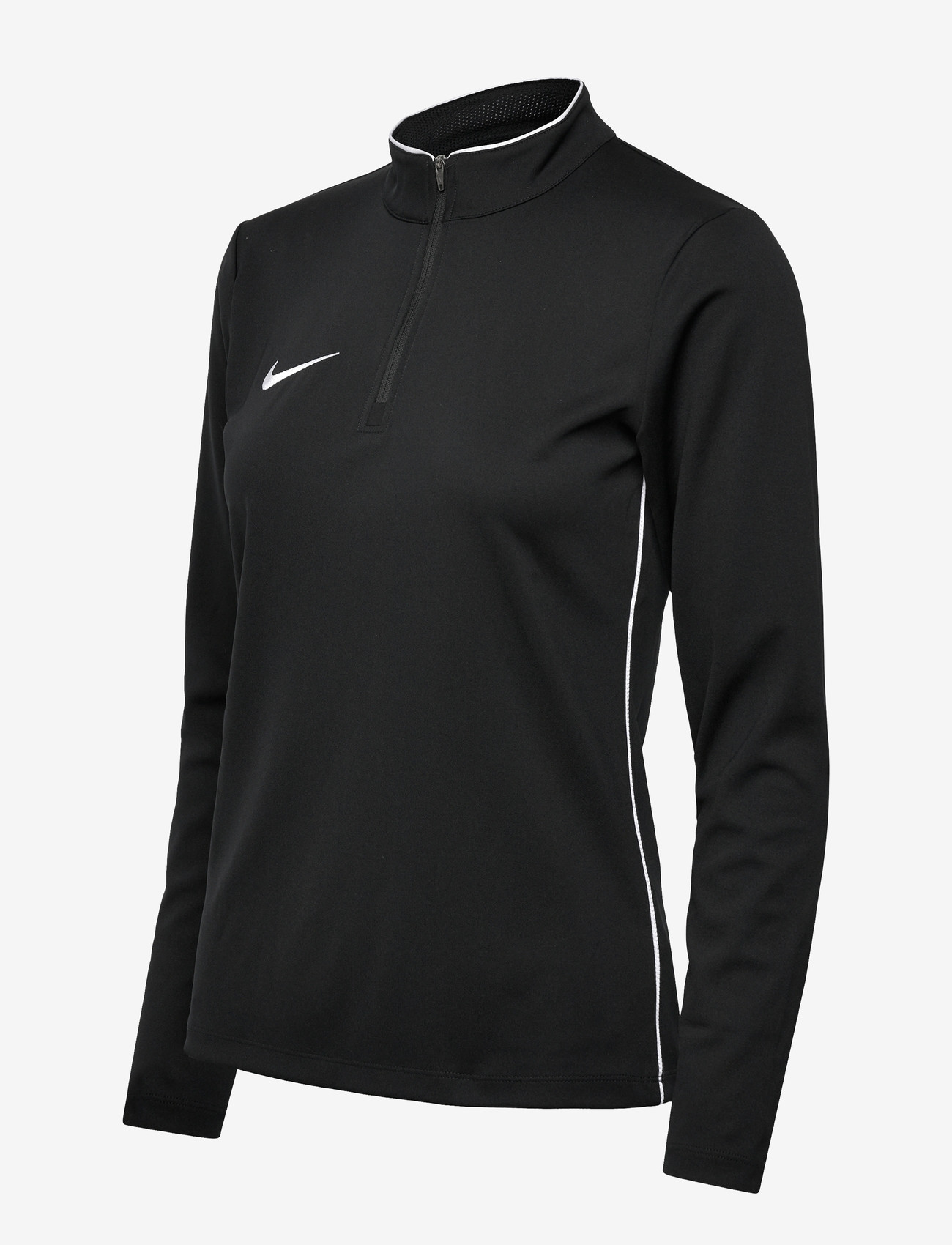 Nike - W NK DF PARK26 DRILL TOP - langerma bolir - black/white/white - 3
