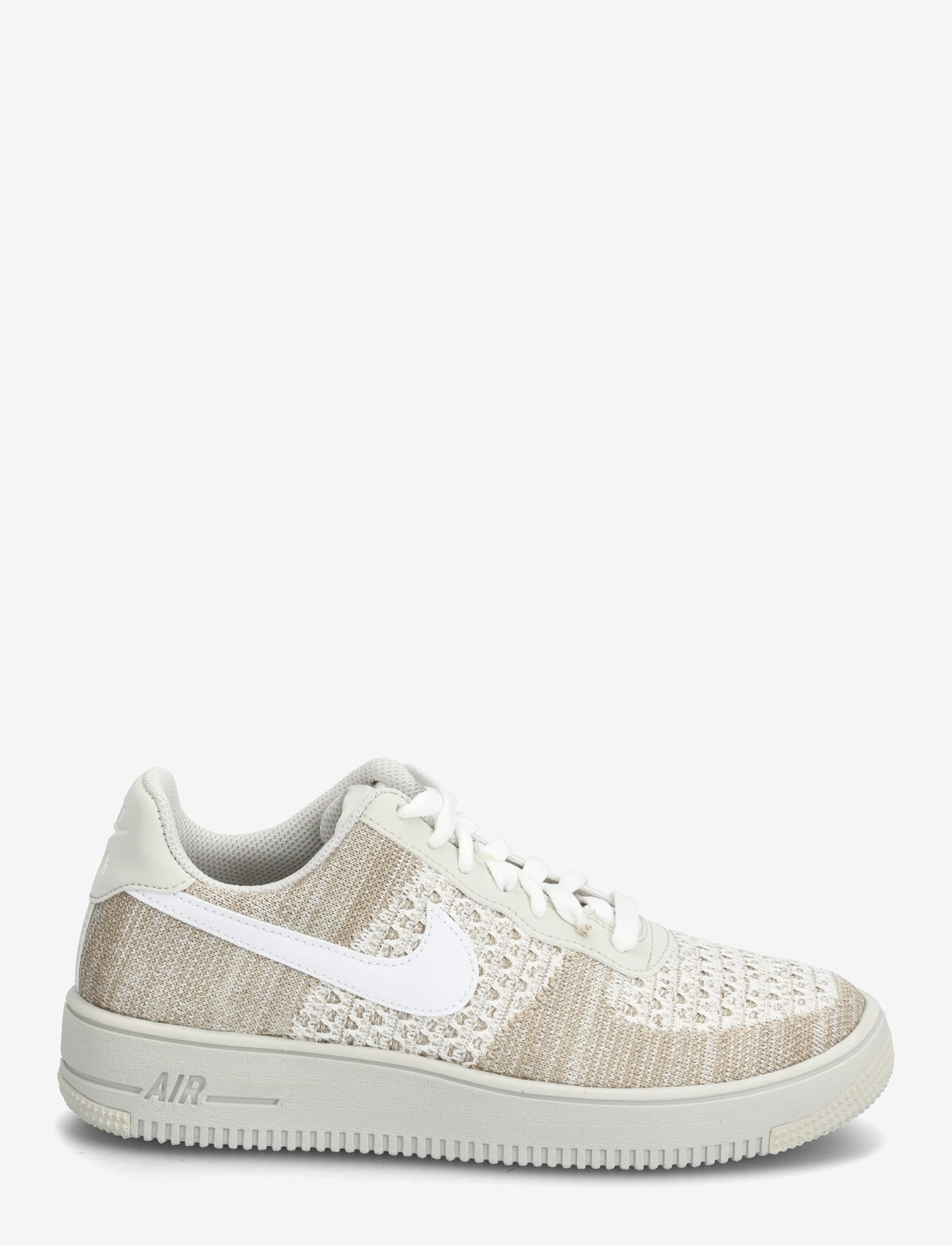 Nike - AIR FORCE 1 FLYKNIT 2.0 - lave sneakers - light bone/white-khaki-desert khaki - 1
