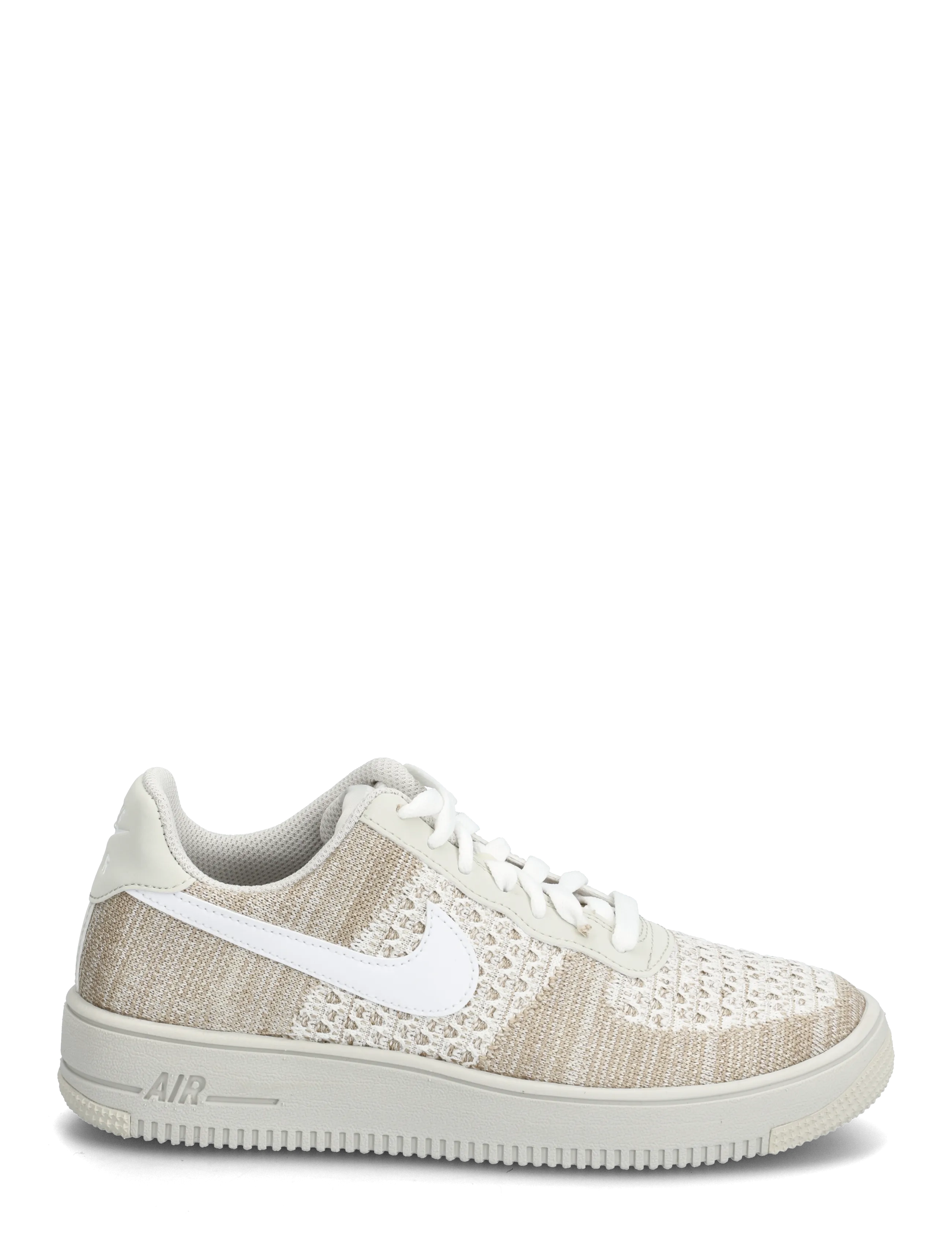 Nike - AIR FORCE 1 FLYKNIT 2.0 - light bone/white-khaki-desert khaki - 1