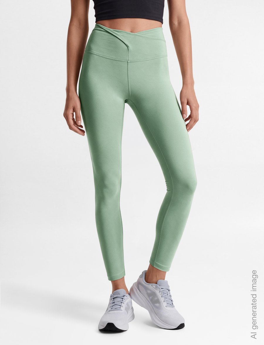 Nike - Nike Dri-Fit One 7/8 Tight - treeningretuusid - steam/white - 3