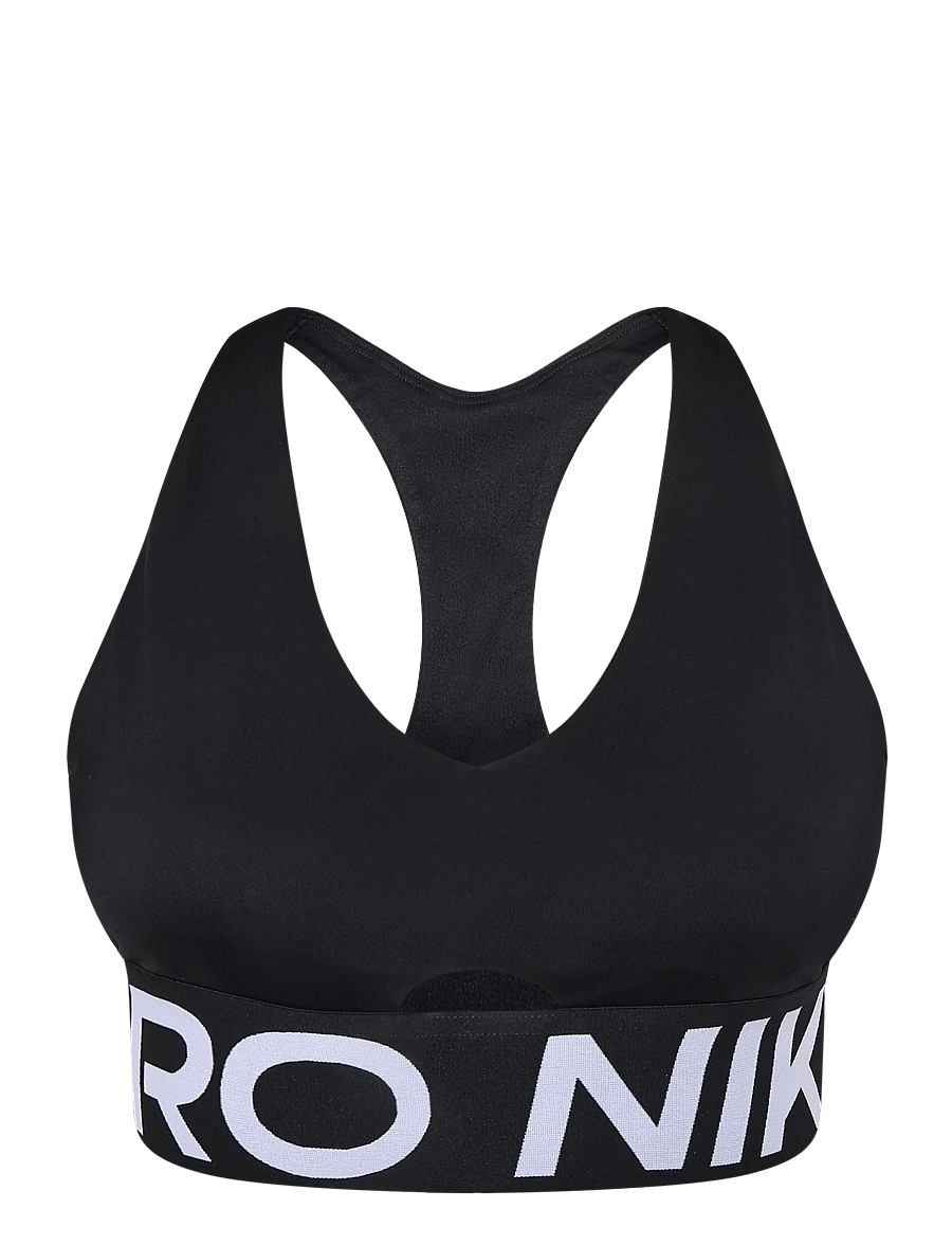 Nike - W NP DF SCULPT MS BRA - sports bras - black/white/white - 0