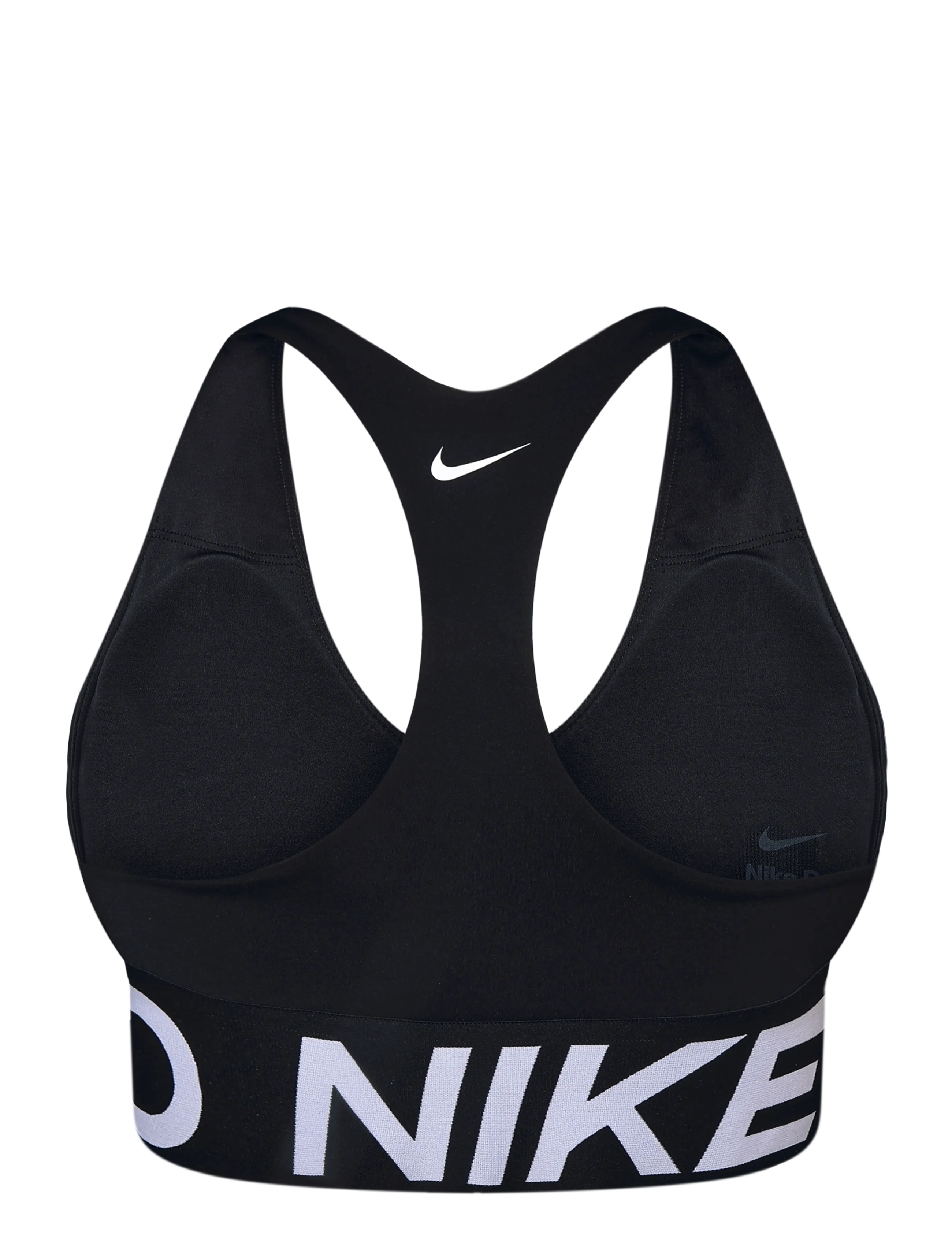 Nike - W NP DF SCULPT MS BRA - black/white/white - 1