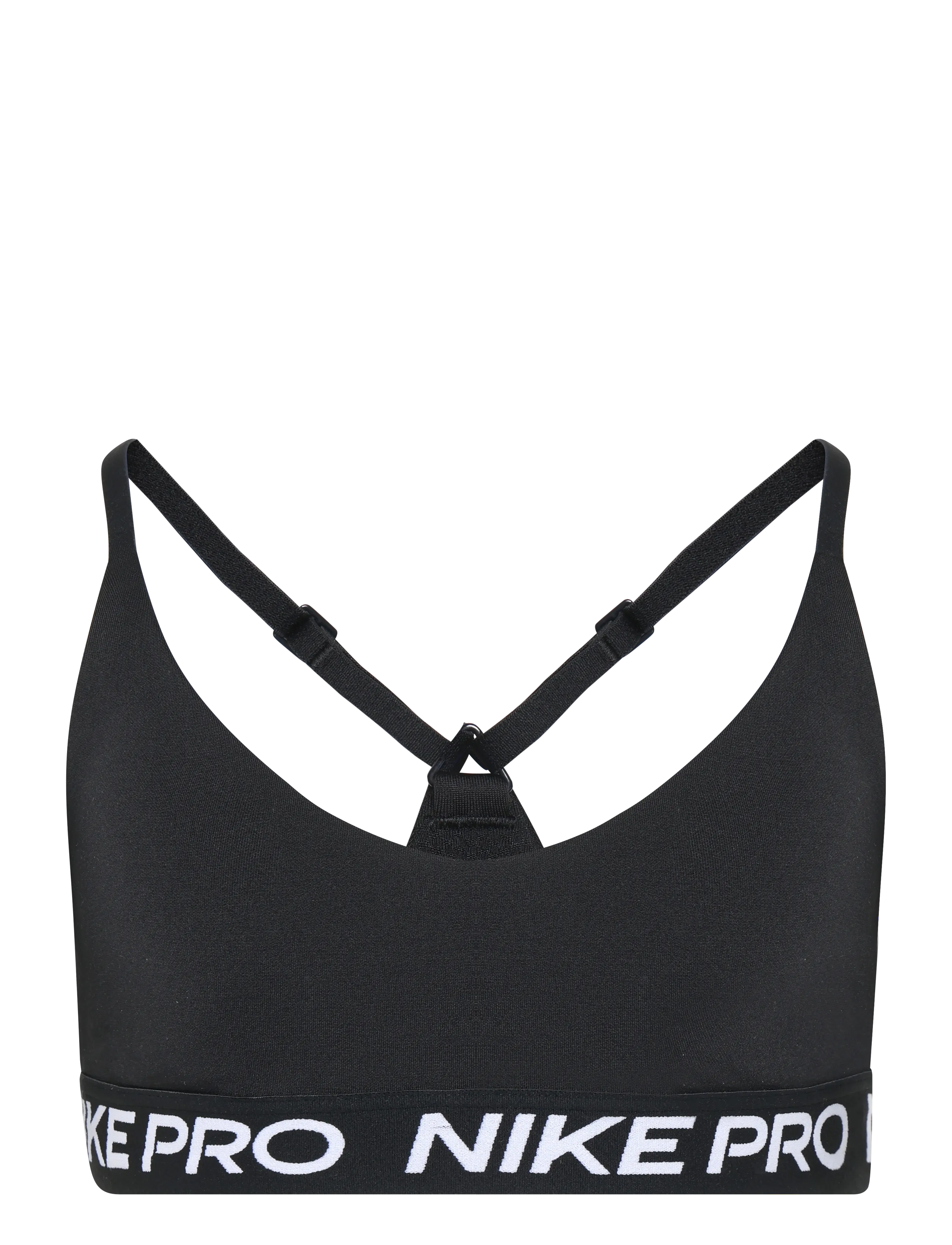 Nike Pro Indy Bra, 122-128, Base Layers, Schwarz - Layer Oberteile, Kinder