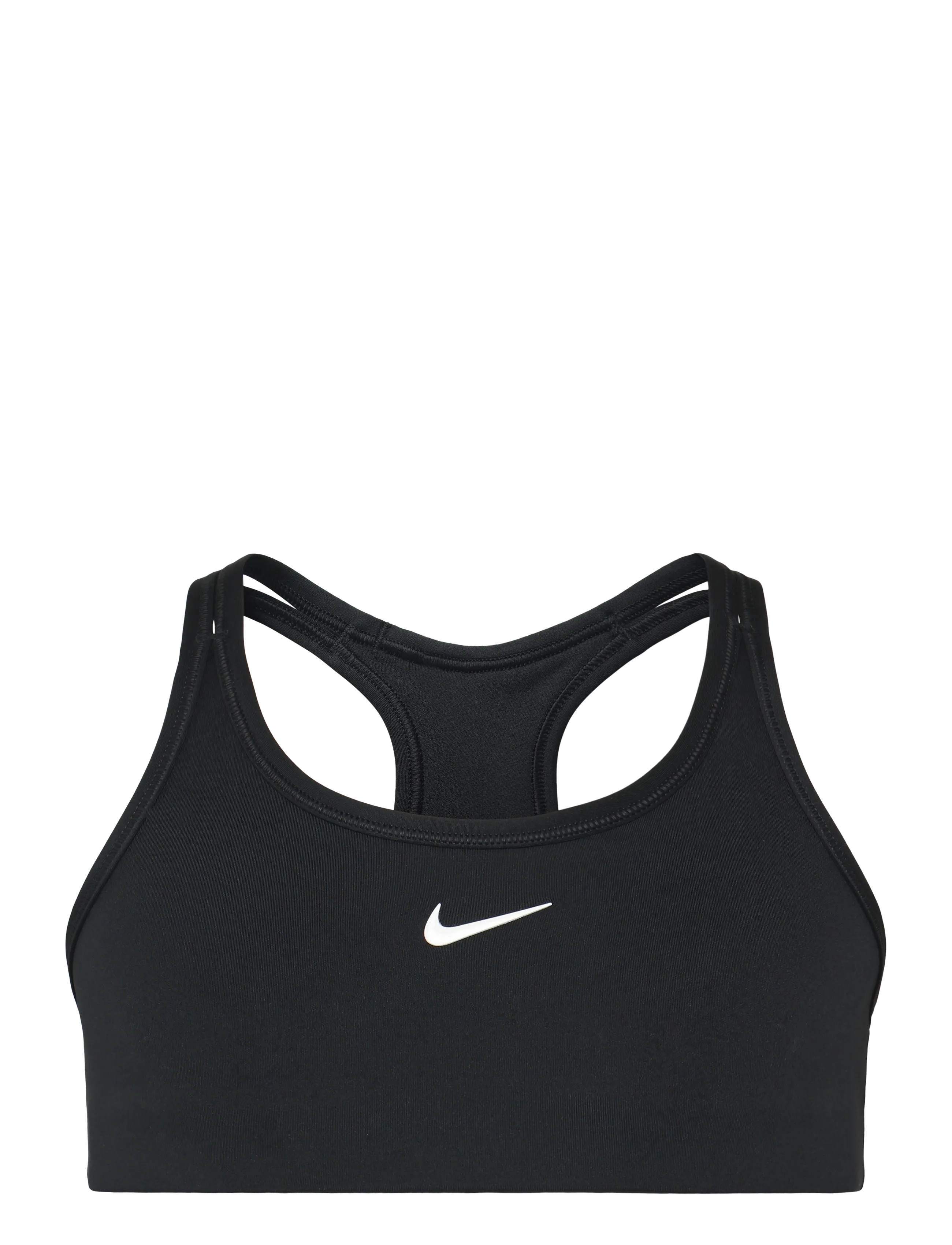 Nike G Np Swoosh Bra Sport Pack, Børn, Racerback Sports BH, Sort, Str: 147-158