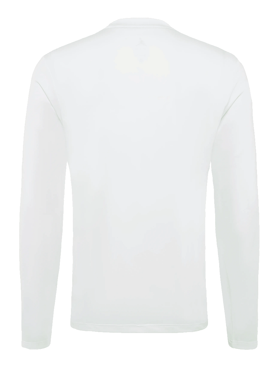 Nike - Jordan Dri-Fit Long-sleeved Top - aluskihina kantavad alussärgid - white - 1