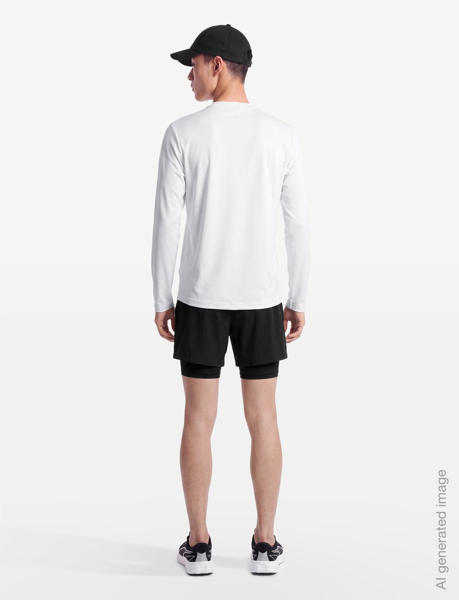 Nike - Jordan Dri-Fit Long-sleeved Top - baselayer overdele - white - 4